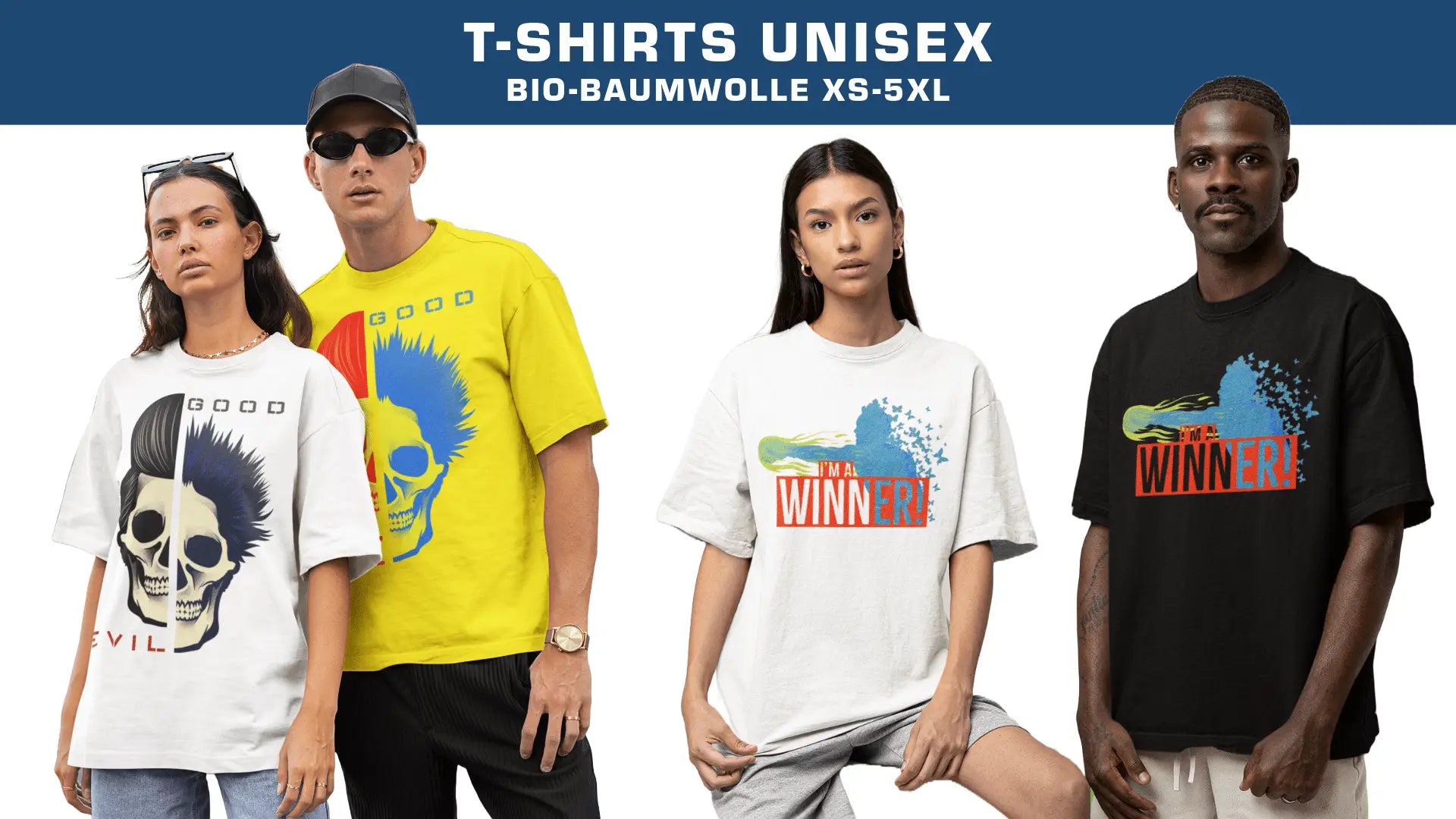 Unisex Premium T-Shirt XS-5XL aus Bio-Baumwolle für Damen & Herren - HalloGeschenk.de