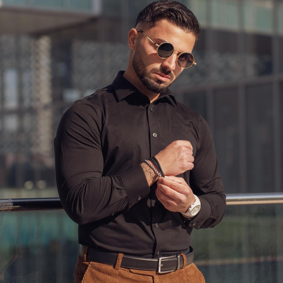 Lederarmband "Hero"