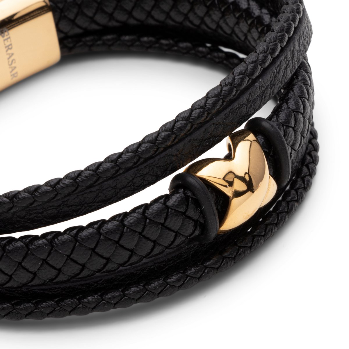 Lederarmband "Flake"