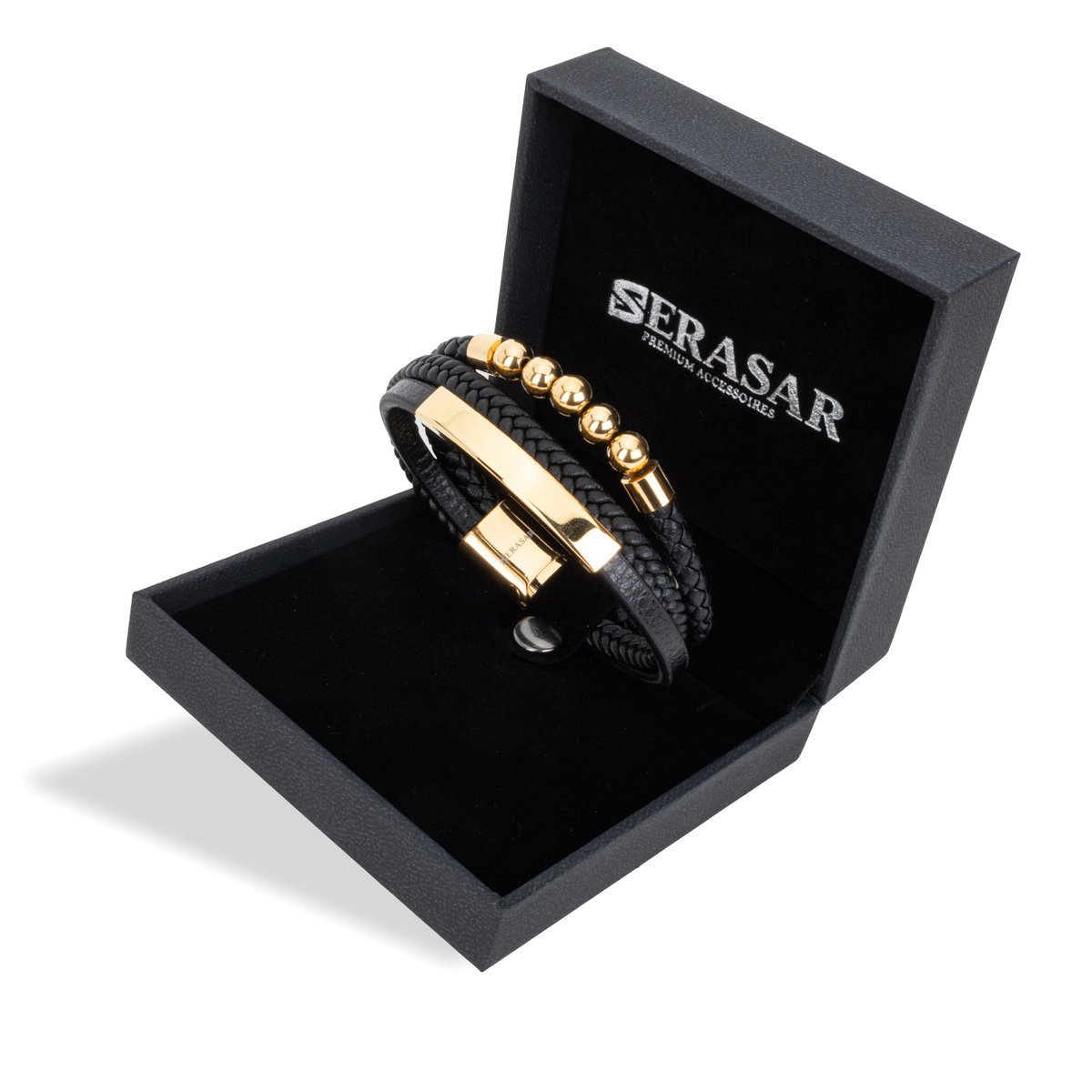 Lederarmband „Perle“