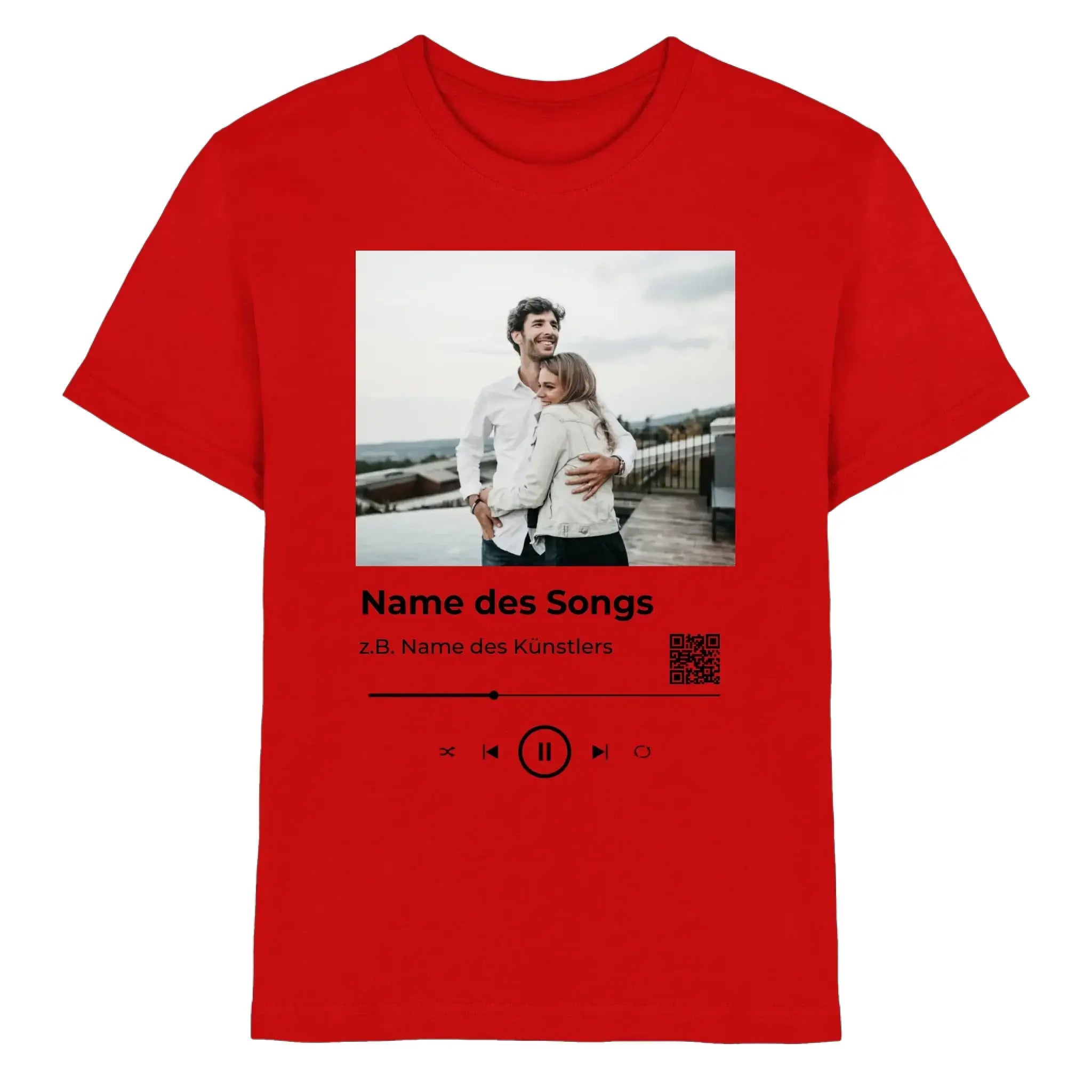 Spotify-Fotomotiv • mehrere Artikel • ’Statement-Collection’ • Wunschtext • Mein Fotomotiv - Premium Kinder T-Shirt