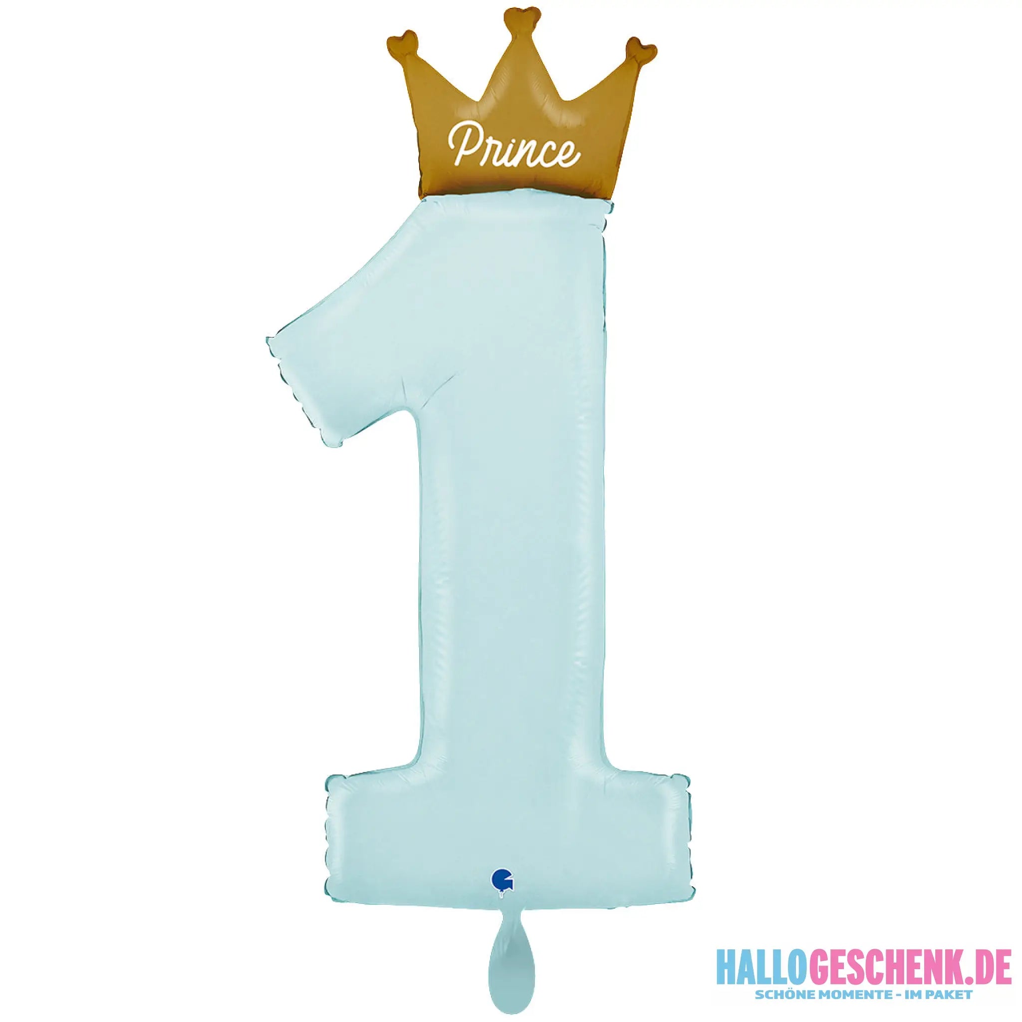 102cm Luftballon: Balloon XXL – My 1st Birthday Prince / Prinz Luft/Helium