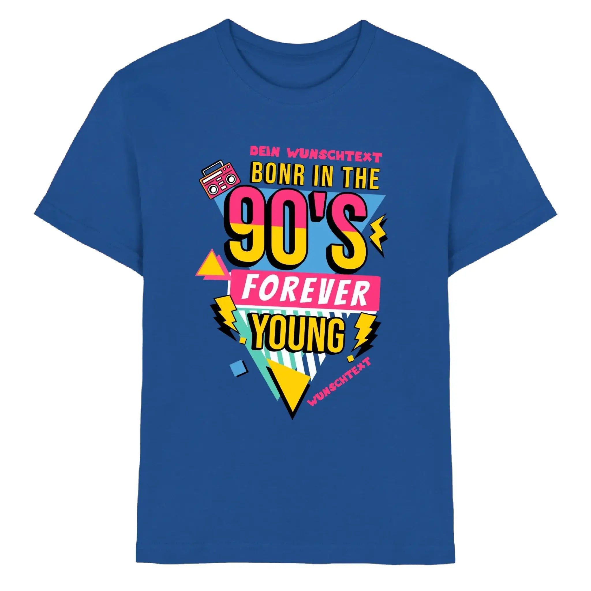 Boombox • mehrere Artikel • ’Statement-Collection’ • Wunschtext • Mein Motiv • Retro - Premium Kinder T-Shirt