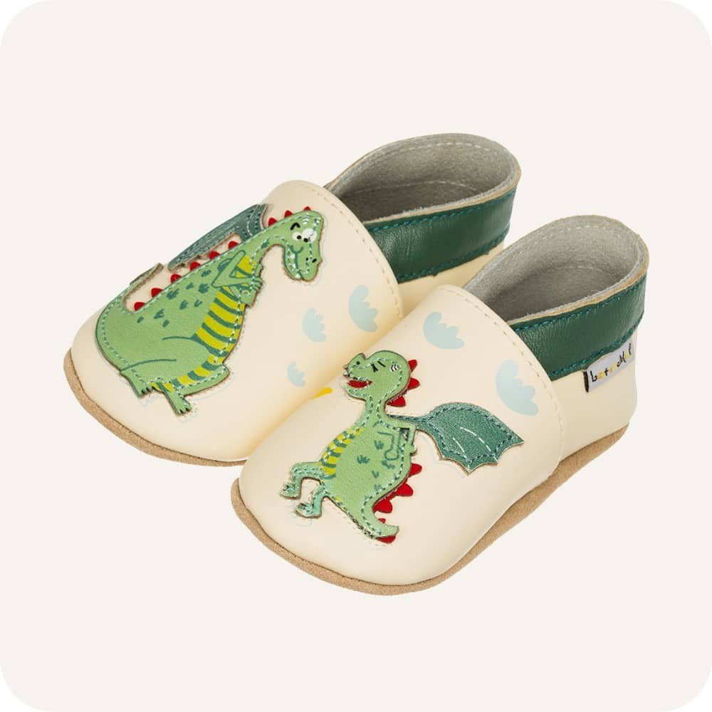 Dragon et Fils Babyhausschuhe aus weichem Leder
