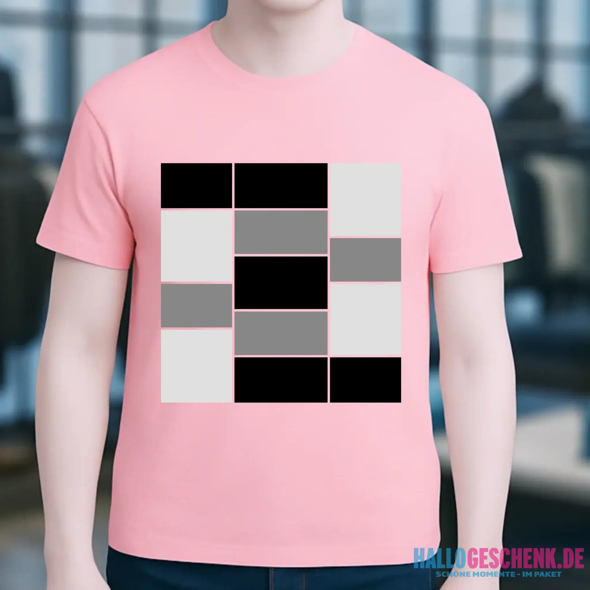 14 Bilder Collage mit deinen Fotos - Unisex Premium T-Shirt XS-5XL aus Bio-Baumwolle für Damen & Herren