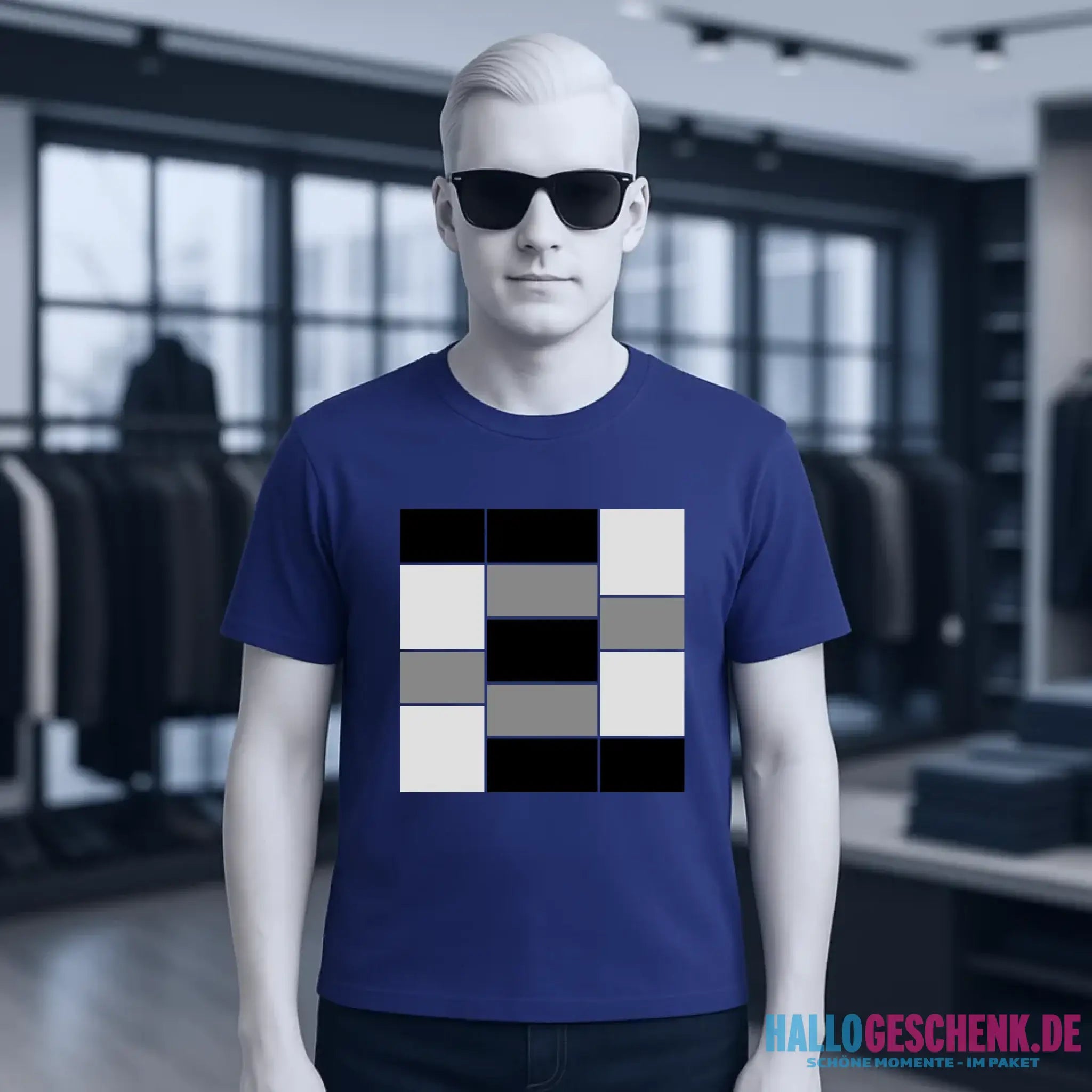 14 Bilder Collage mit deinen Fotos - Unisex Premium T-Shirt XS-5XL aus Bio-Baumwolle für Damen & Herren