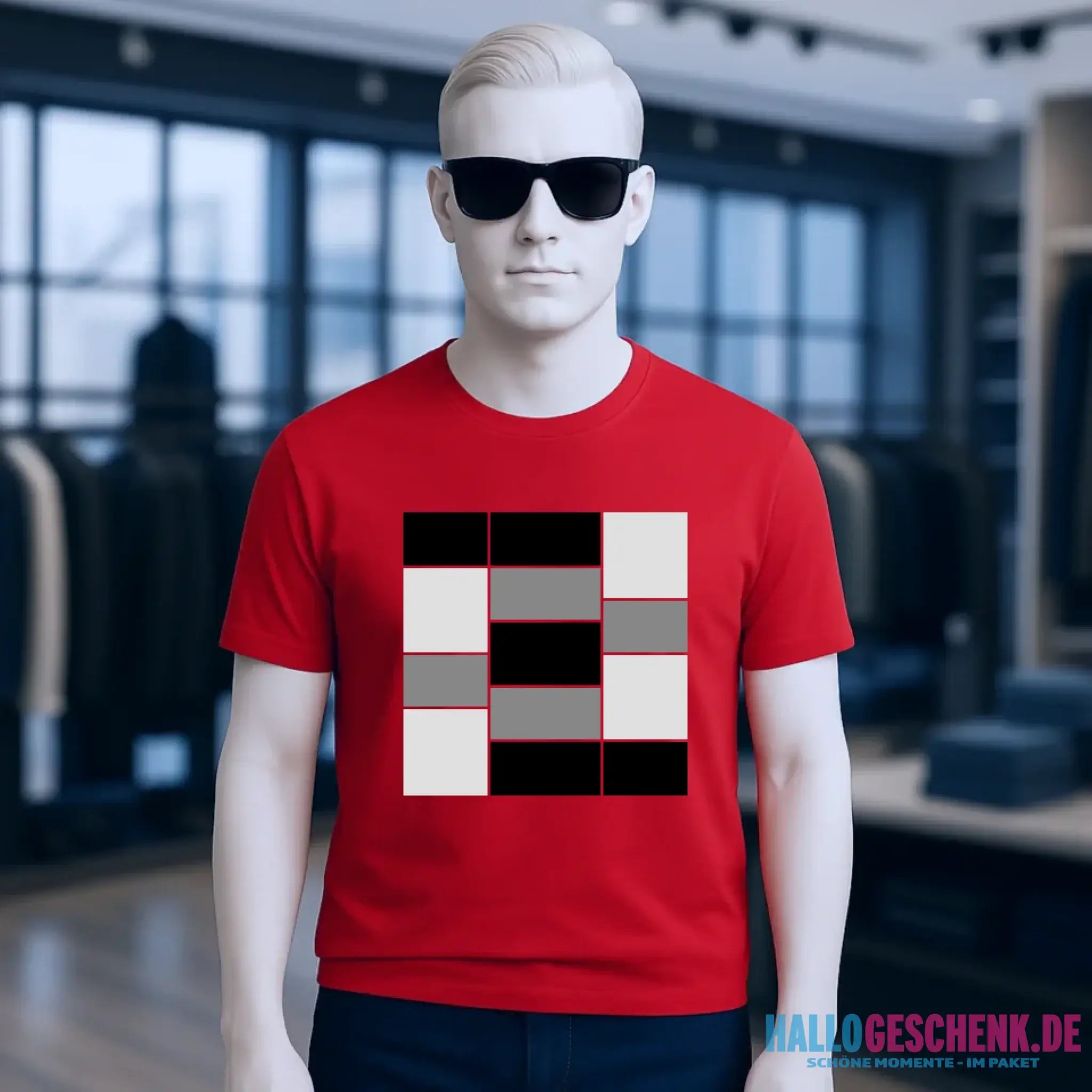 14 Bilder Collage mit deinen Fotos - Unisex Premium T-Shirt XS-5XL aus Bio-Baumwolle für Damen & Herren