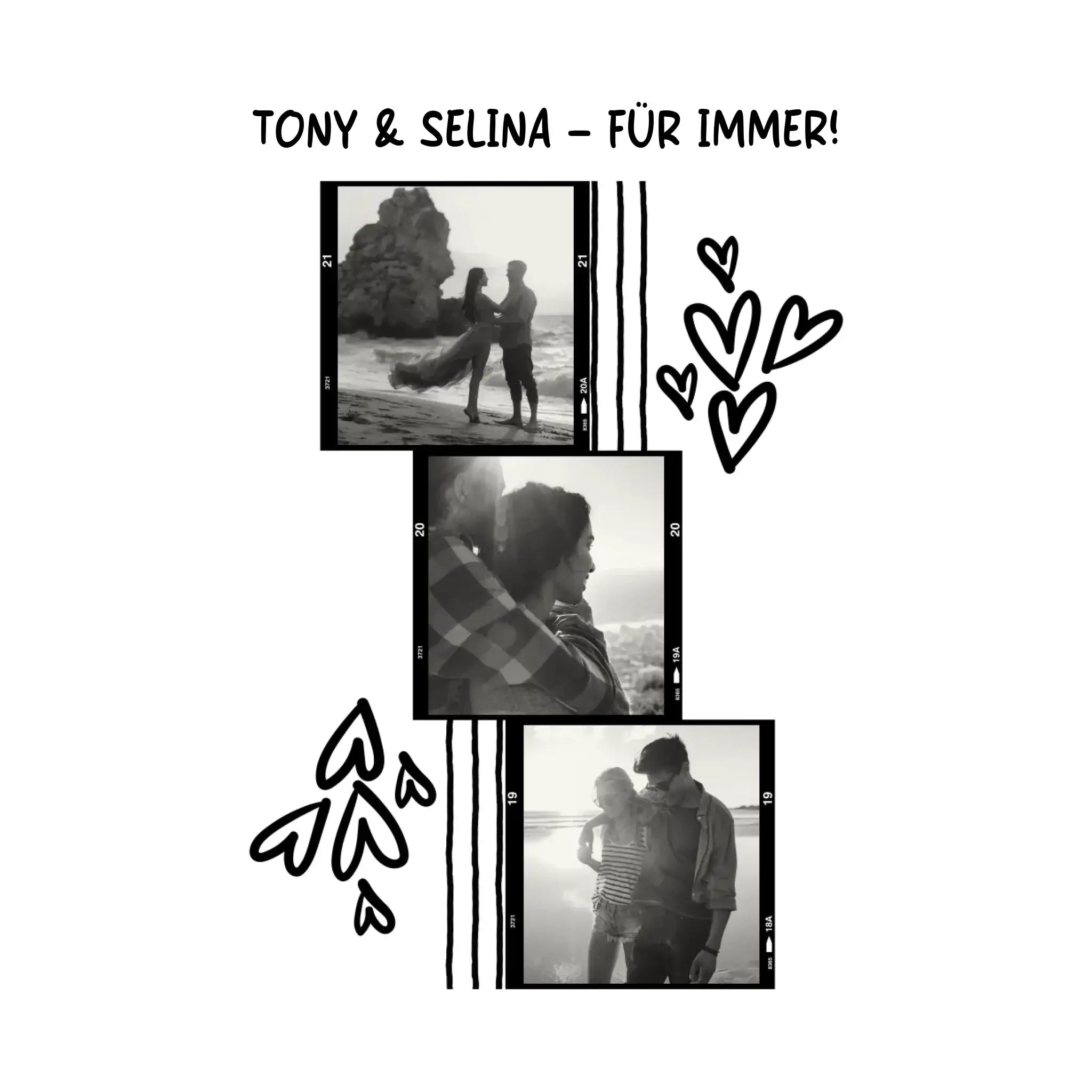 15+ personalisierbare Fotomotive ’Allerlei’-Kollektion • STICKER 20x20cm (Aufkleber) - ausgestanzter Sticker 20x20 cm