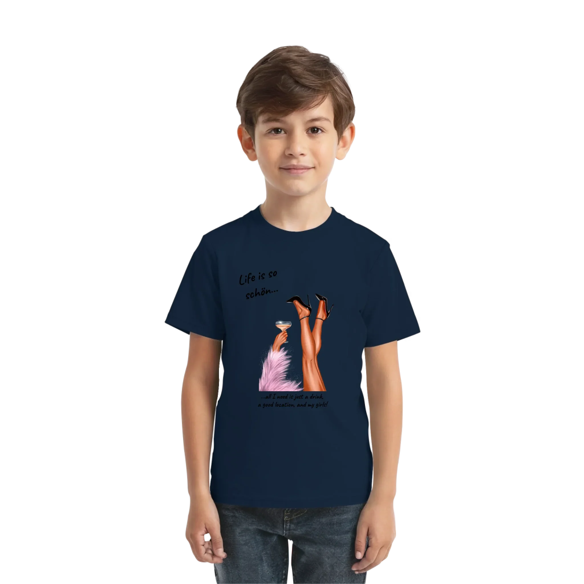 Ladies: Party-Beine • mehrere Artikel • ’Statement-Collection’ • Wunschtext • personalisierte Figuren