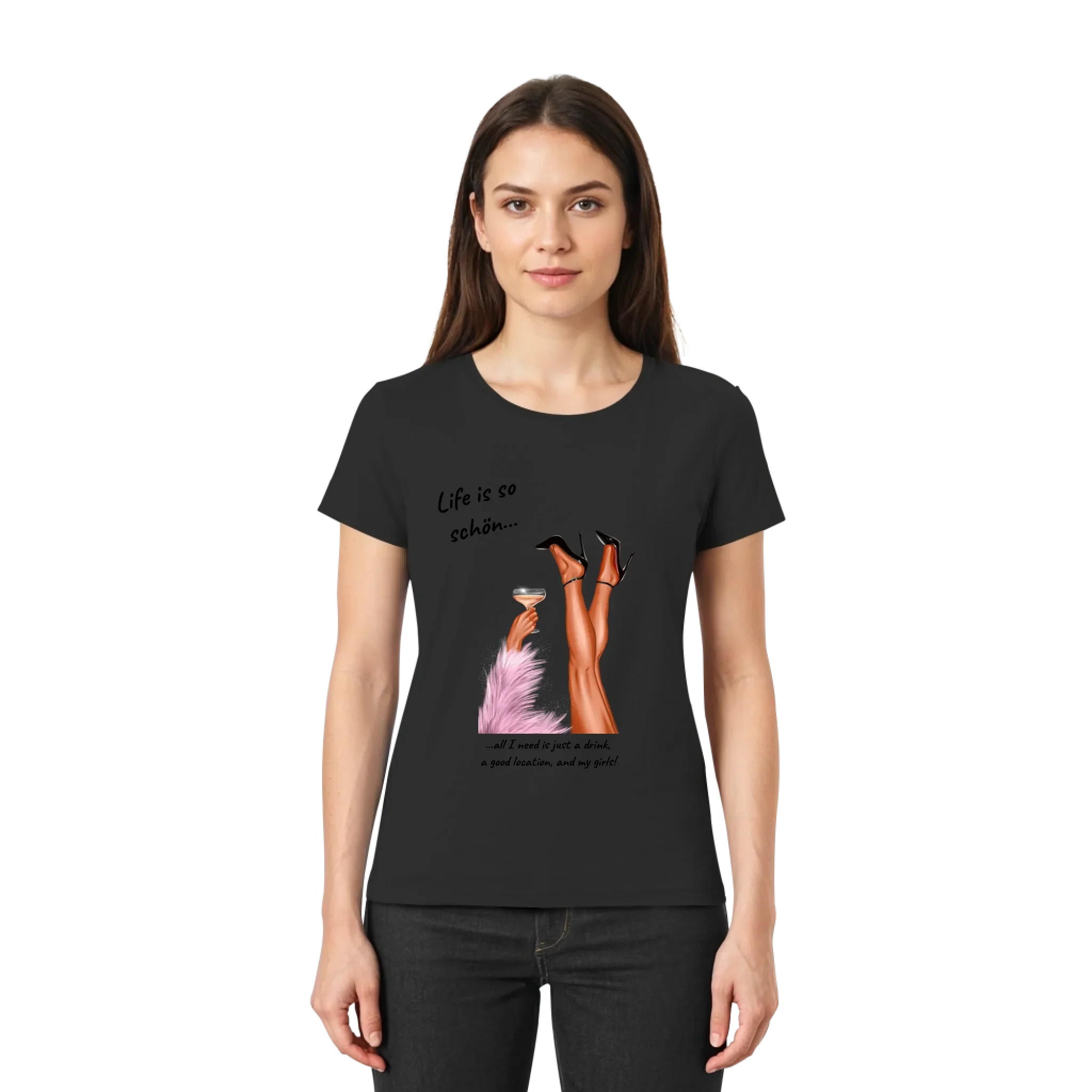 Ladies: Party-Beine • mehrere Artikel • ’Statement-Collection’ • Wunschtext • personalisierte Figuren