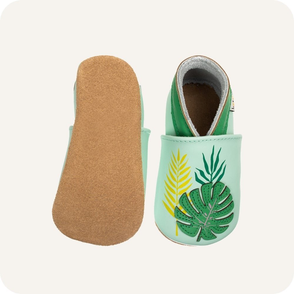 Babyschuhe aus weichem Leder Cardinal Tropical