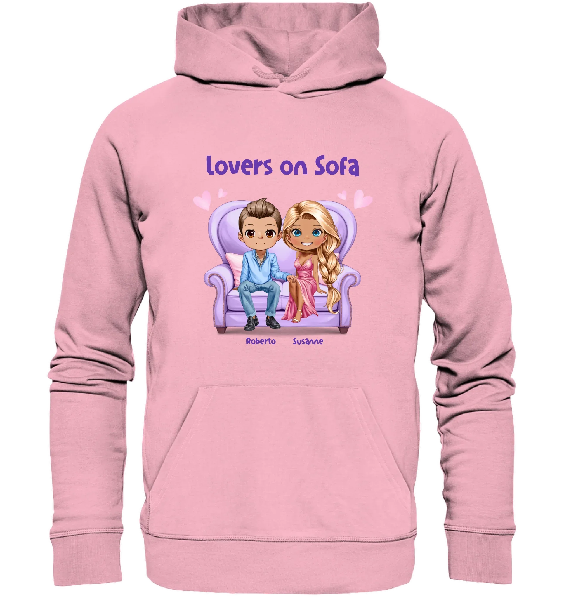 Lovers on Sofa: 2-4 Figuren (mw/mm/ww) • mehrere Artikel • ’Statement-Collection’ • Wunschtext • personalisierte