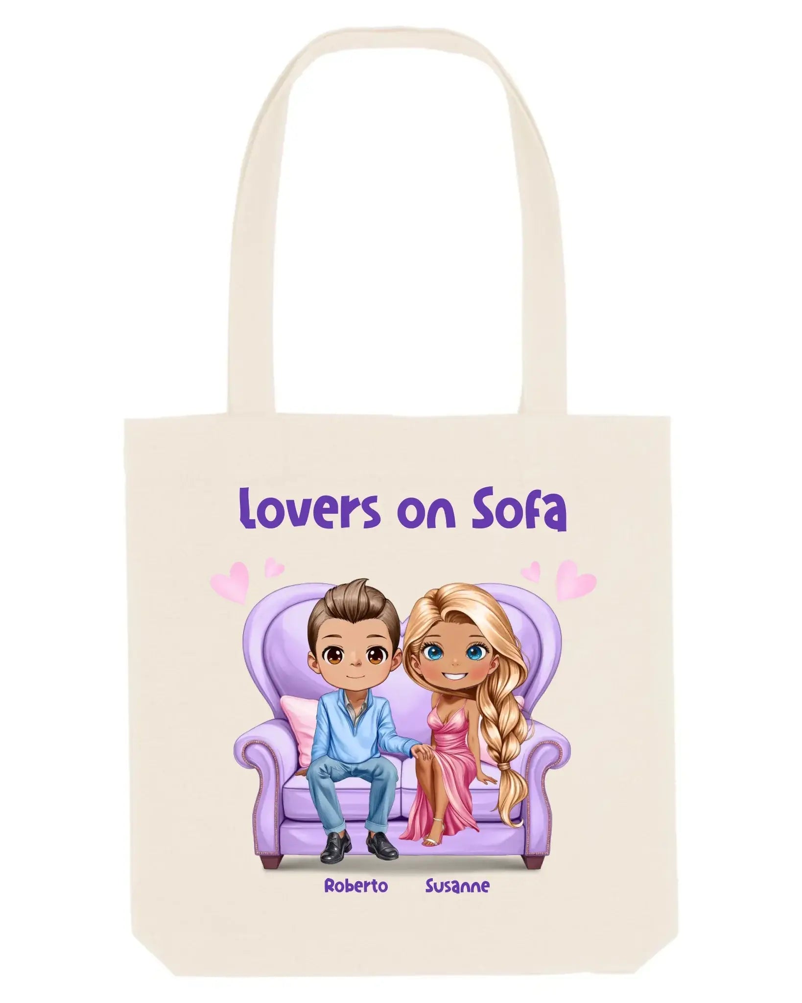 Lovers on Sofa: 2-4 Figuren (mw/mm/ww) • mehrere Artikel • ’Statement-Collection’ • Wunschtext • personalisierte