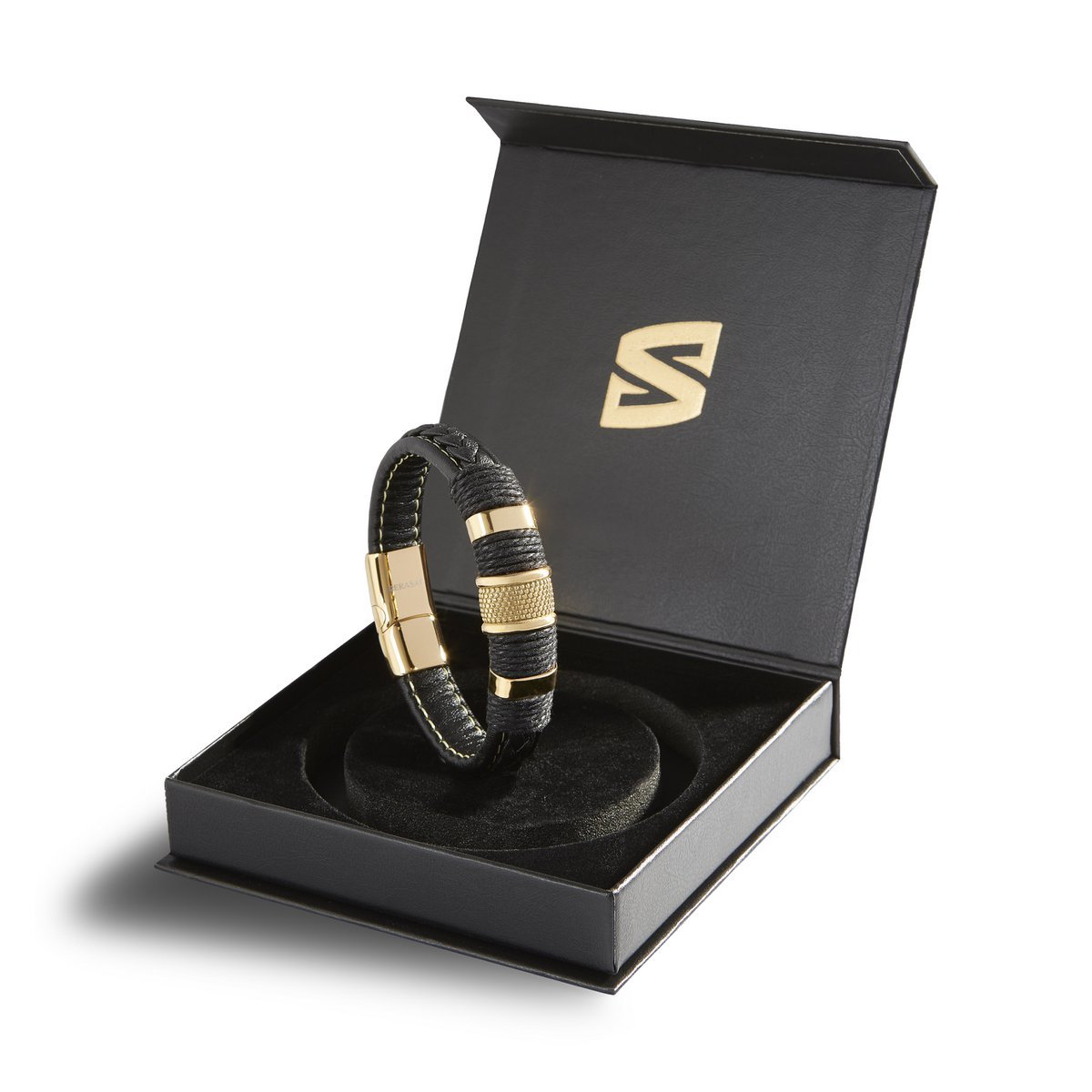 Lederarmband „Ring“