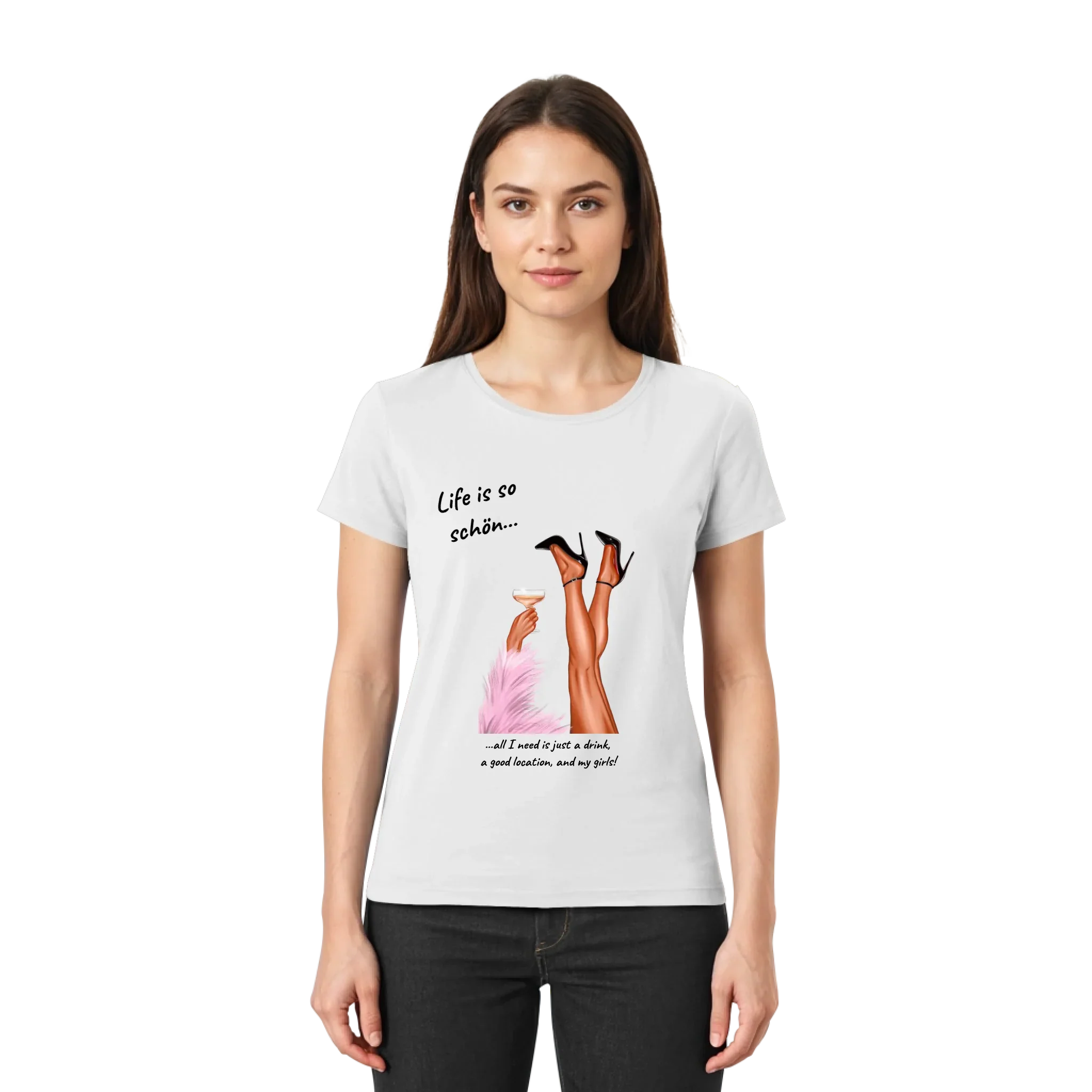 Ladies: Party-Beine • mehrere Artikel • ’Statement-Collection’ • Wunschtext • personalisierte Figuren