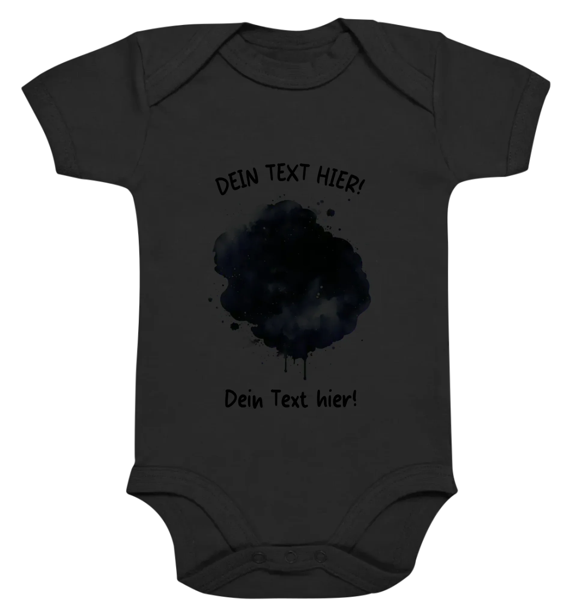 KI-Cartoon-Effekt Splash • mehrere Artikel • ’Statement-Collection’ • Wunschtext • Mein Fotomotiv - Premium Baby