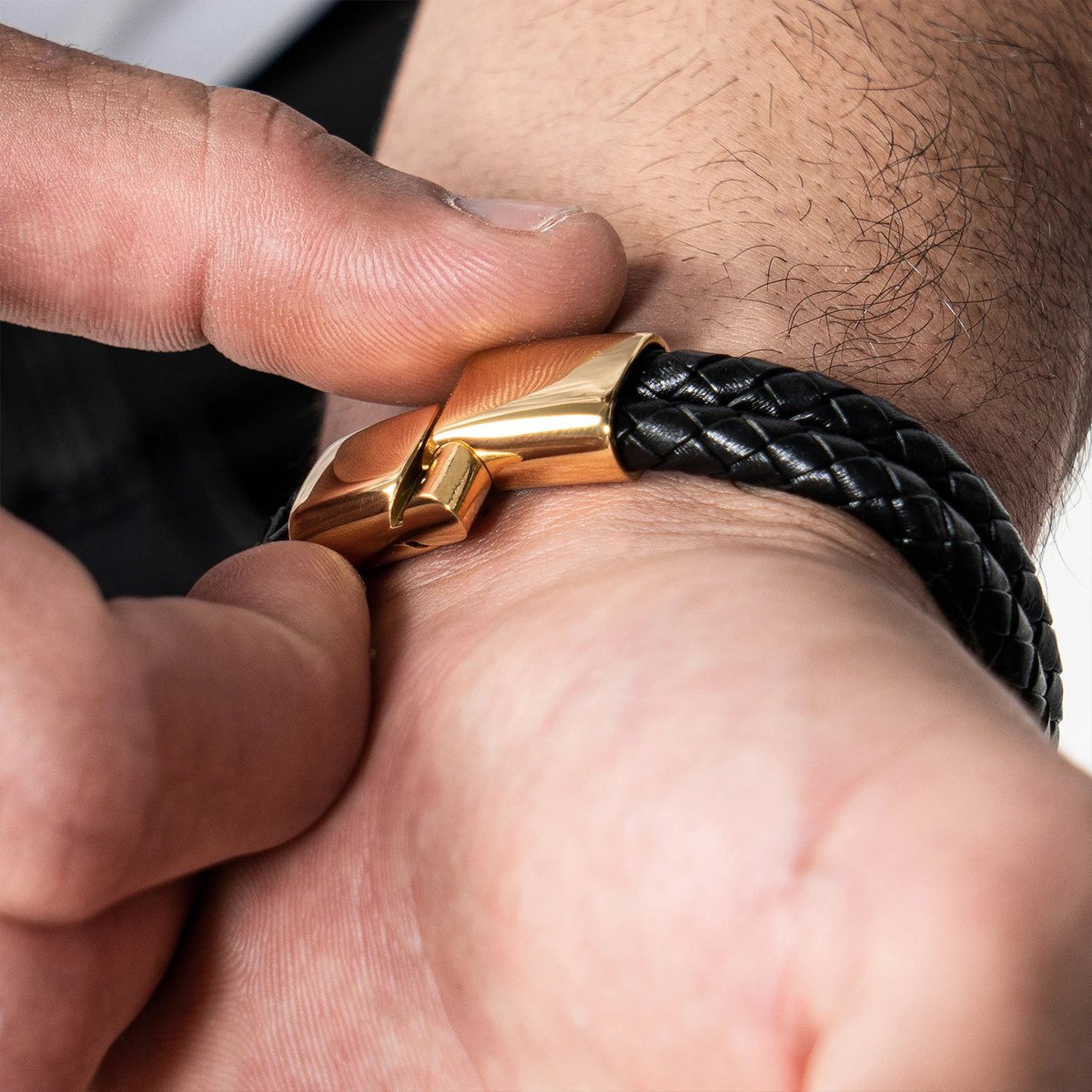 Lederarmband "Double"