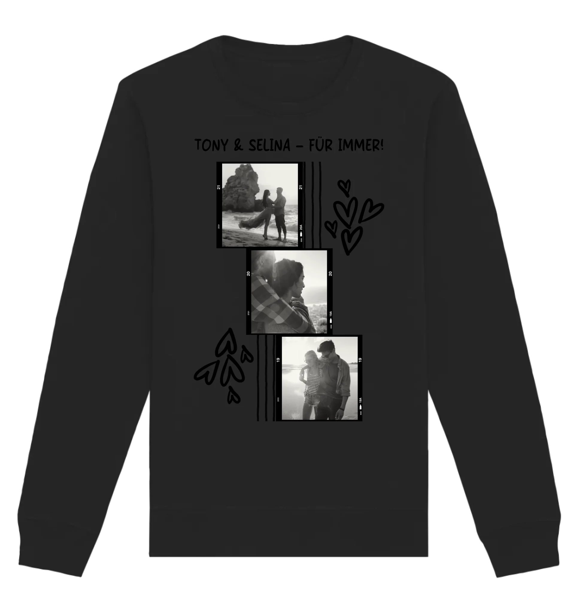 HalloGeschenk.de front-organic-basic-unisex-sweatshirt-272727-1116x