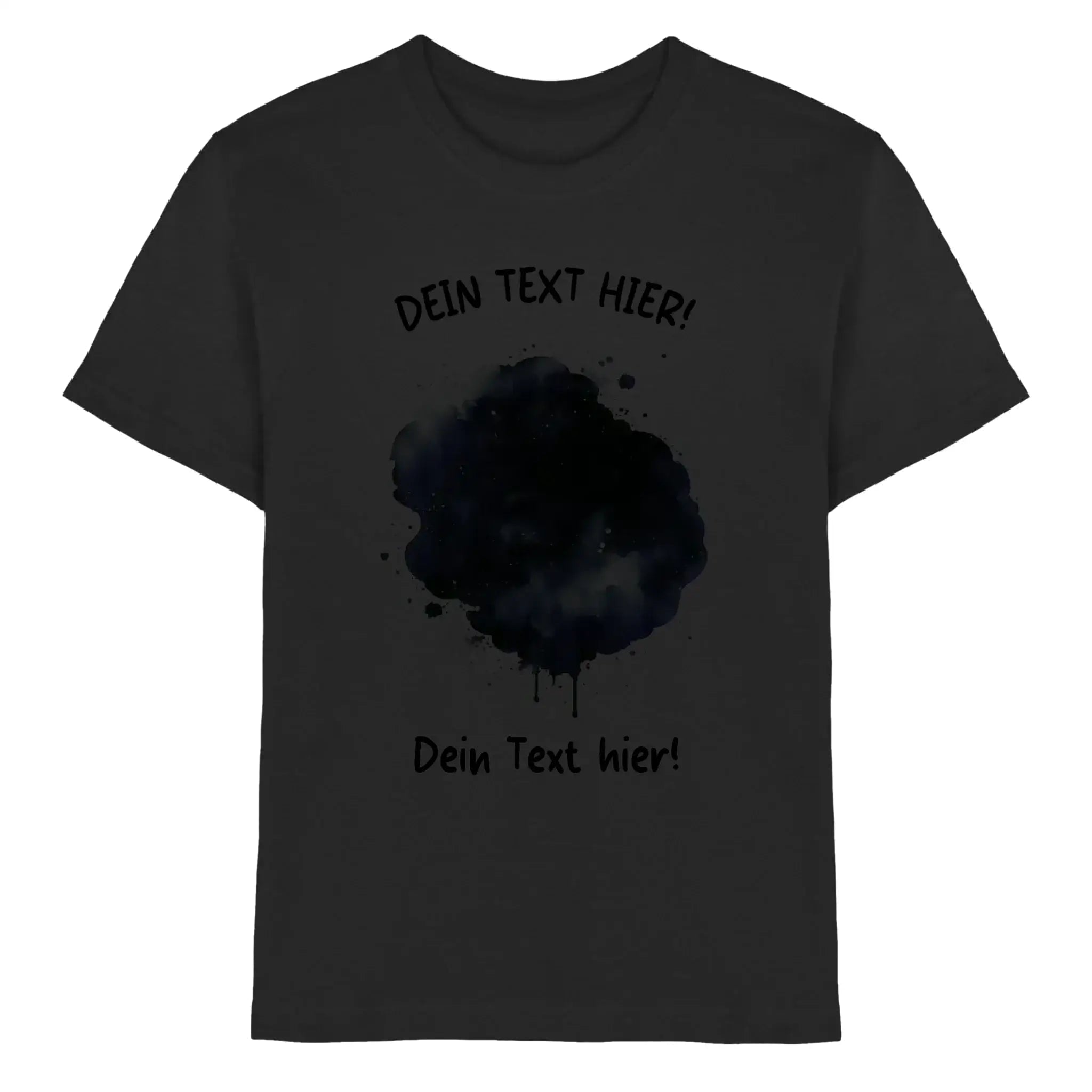 Farbklecks-Effekt • mehrere Artikel • ’Statement-Collection’ • Wunschtext • Mein Fotomotiv - Premium Kinder T-Shirt