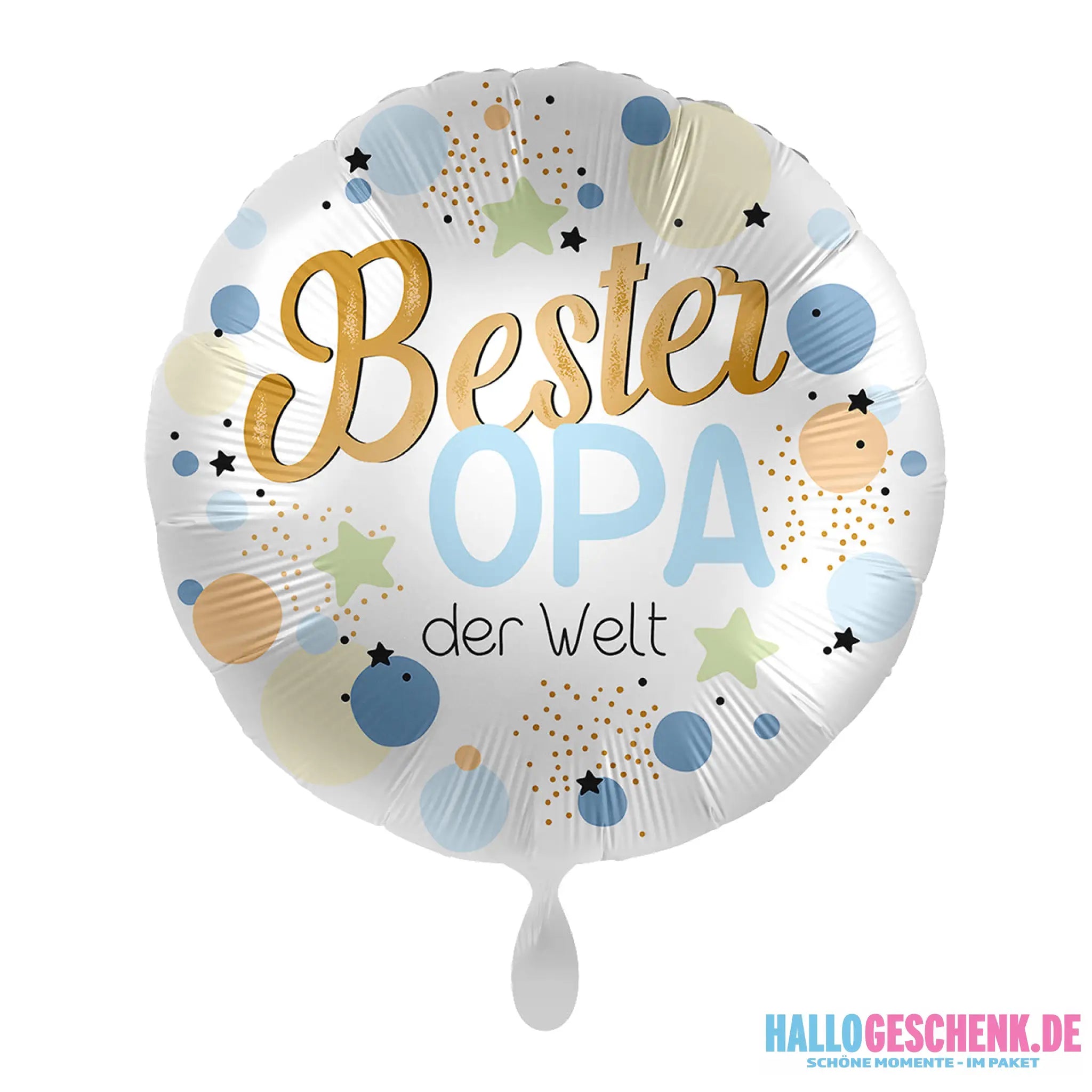 43cm Luftballon: Bester Opa der Welt Luft/Helium