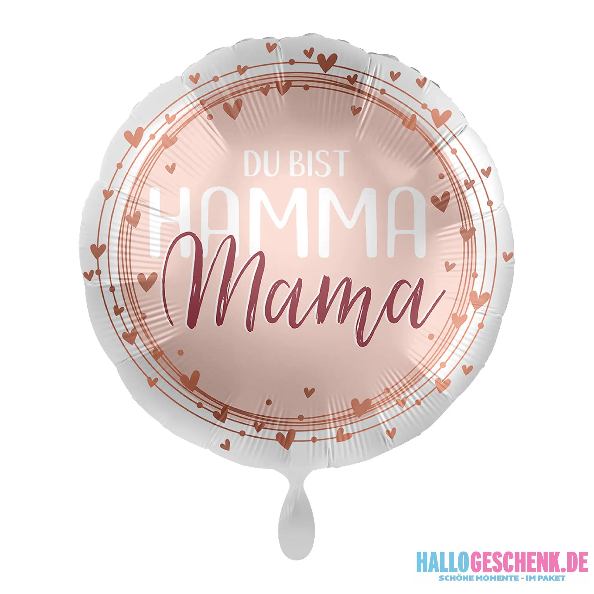 43cm Luftballon: Hamma Mama Luft/Helium