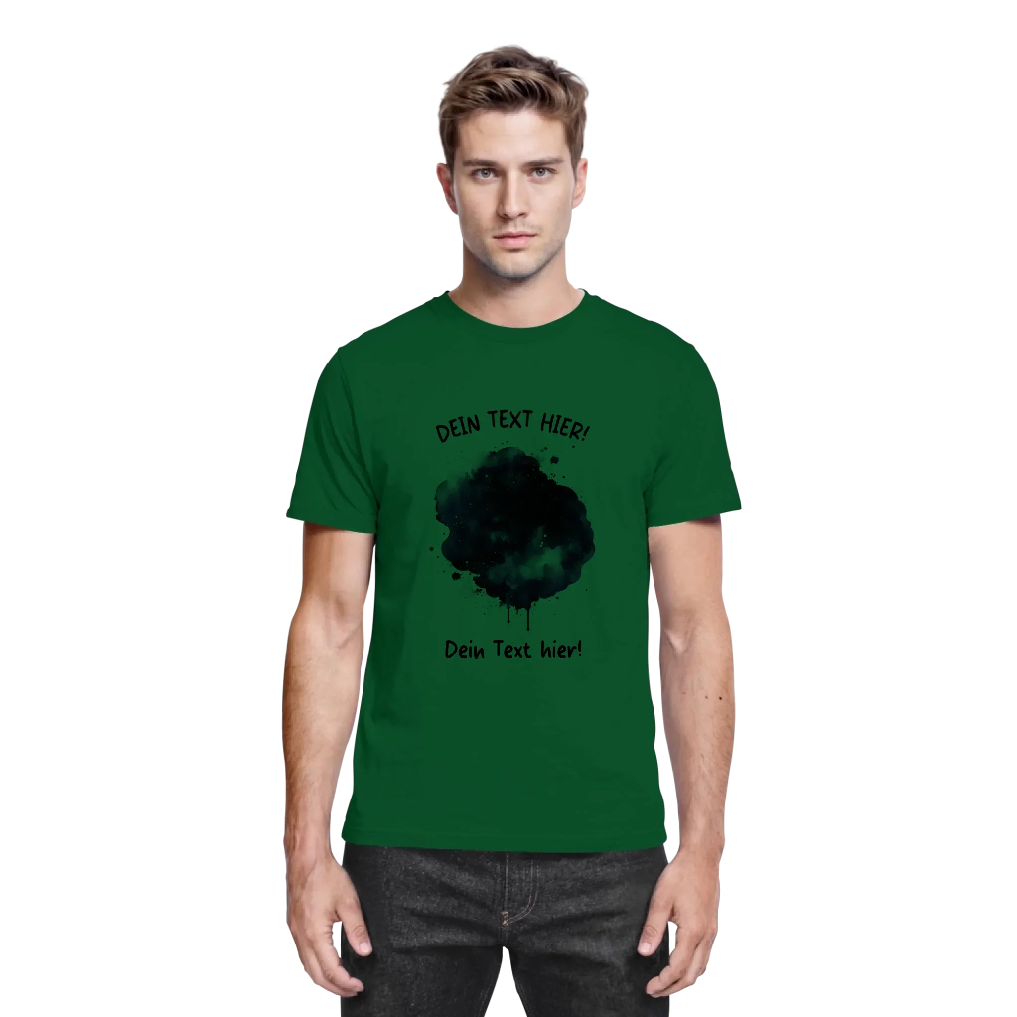 KI-Cartoon-Effekt Splash • mehrere Artikel • ’Statement-Collection’ • Wunschtext • Mein Fotomotiv - personalisierbare