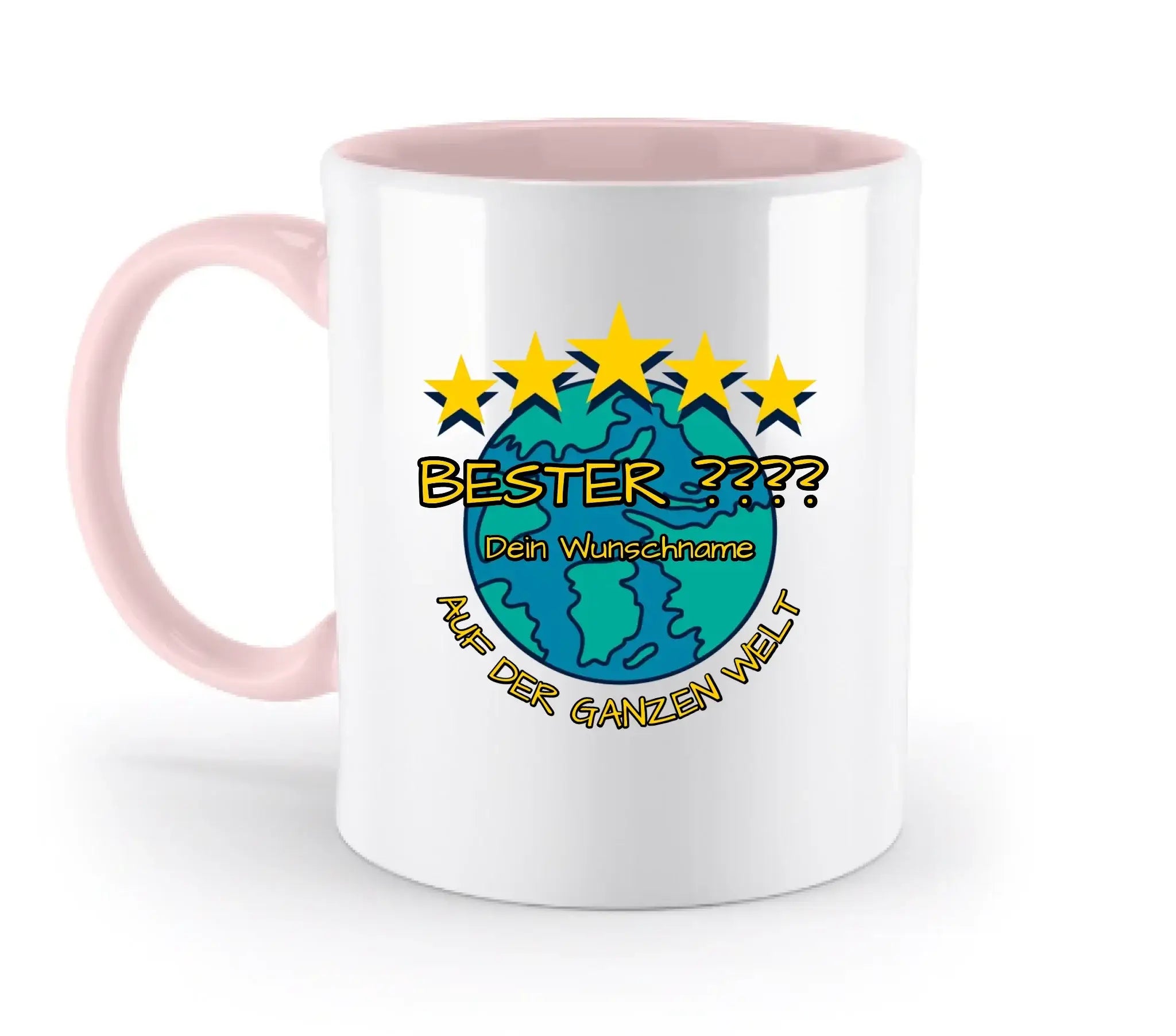 5 Sterne Motiv • mehrere Artikel • ’Statement-Collection’ • Wunschtext • Mein • Beste Mama • Bester Papa • Chef uvm.