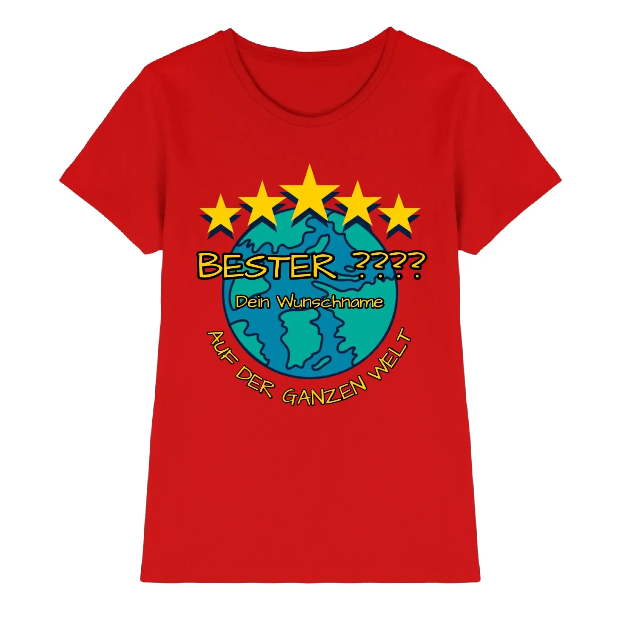 5 Sterne Motiv • mehrere Artikel • ’Statement-Collection’ • Wunschtext • Mein • Beste Mama • Bester Papa • Chef uvm.