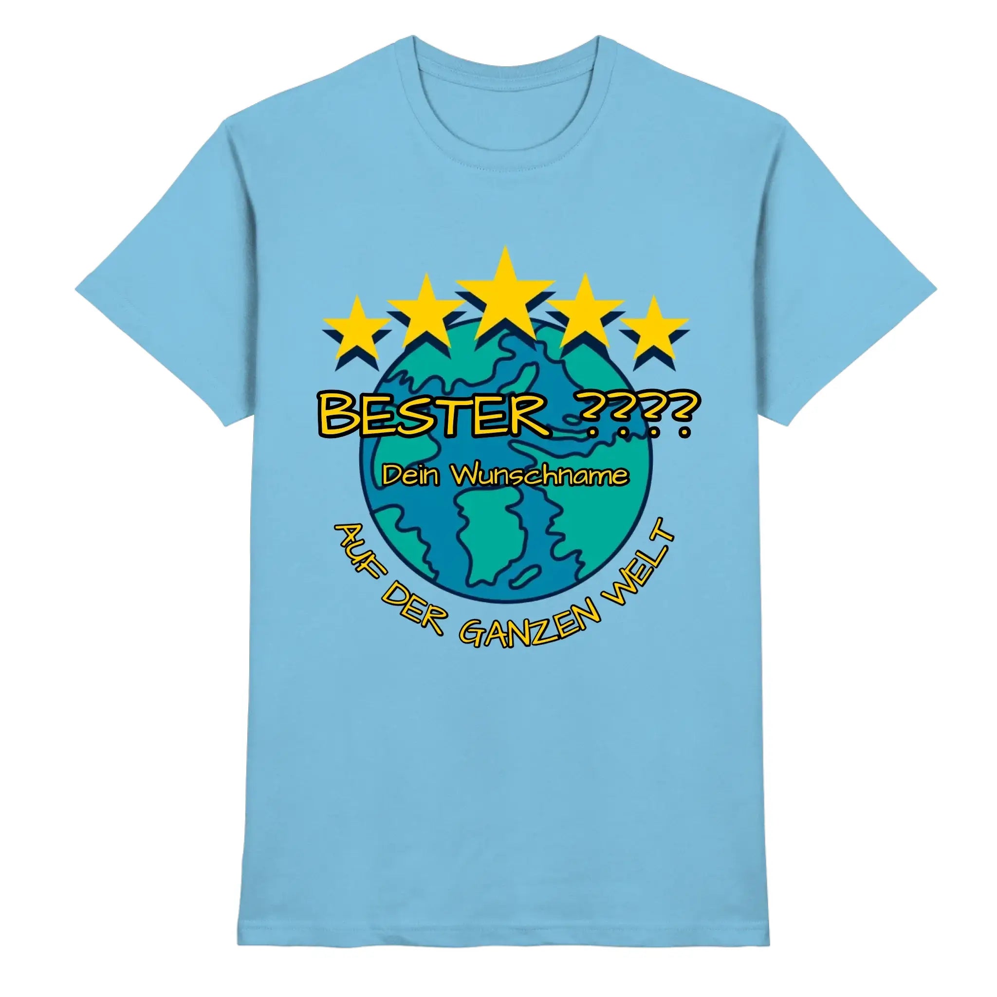 5 Sterne Motiv • mehrere Artikel • ’Statement-Collection’ • Wunschtext • Mein • Beste Mama • Bester Papa • Chef uvm.