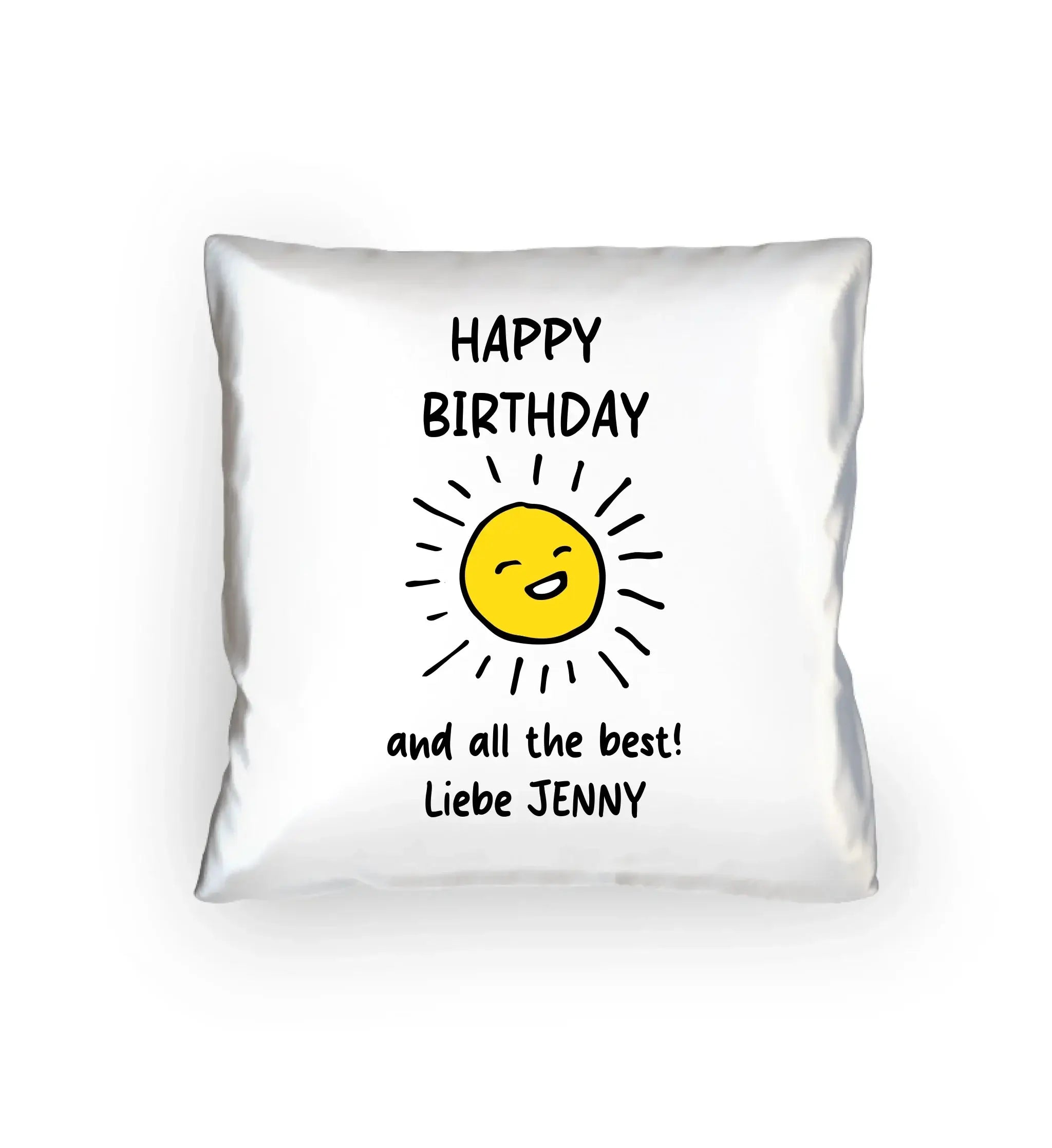 50+ personalisierbare Motive ’Allerlei’-Kollektion • Kissen 40x40 cm - Kissen 40x40 cm / White / 40cm-x-40cm