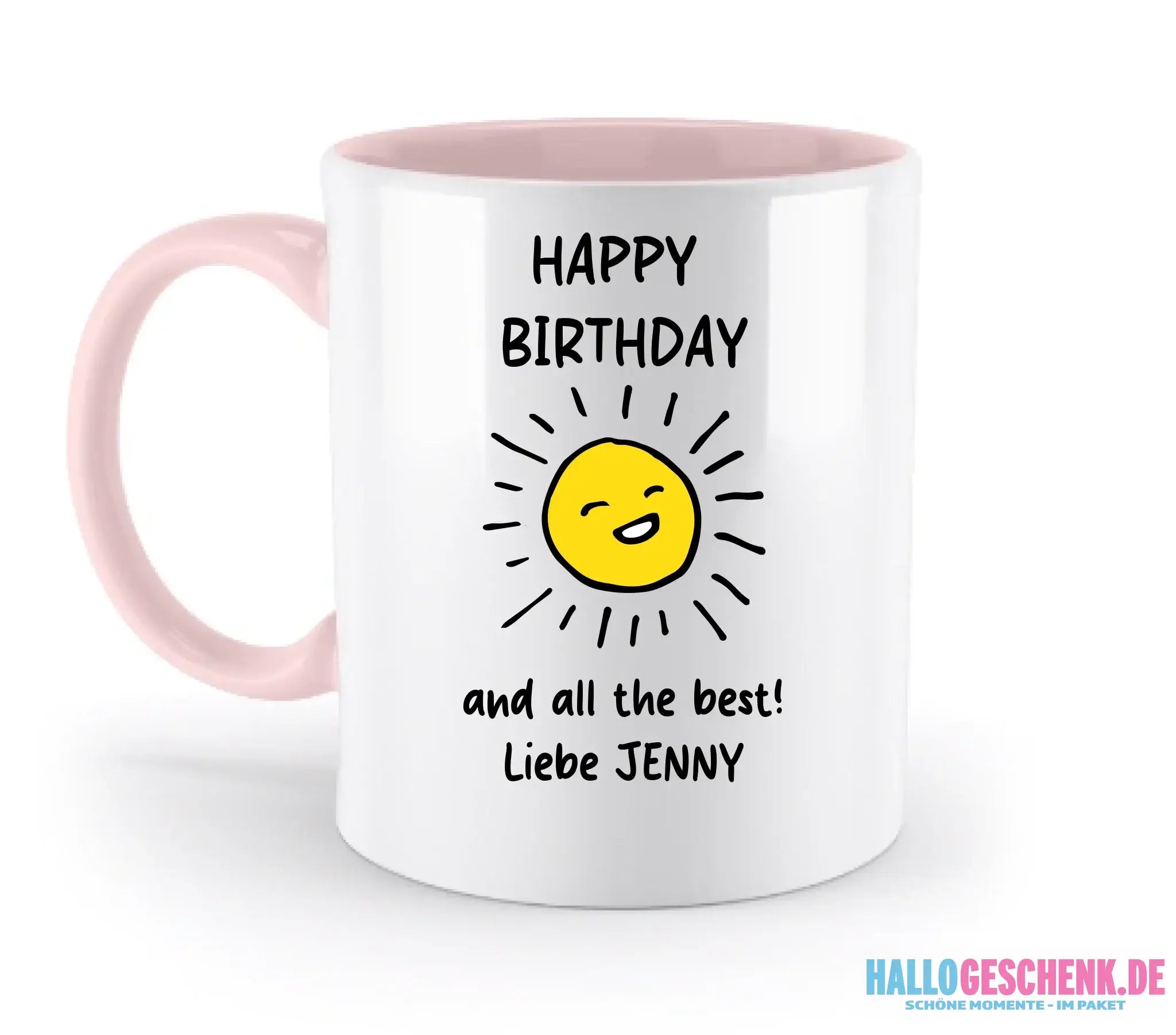 50+ personalisierbare Motive ’Allerlei’-Kollektion • personalisiert • zweifarbige Tasse (spülmaschinenfest)