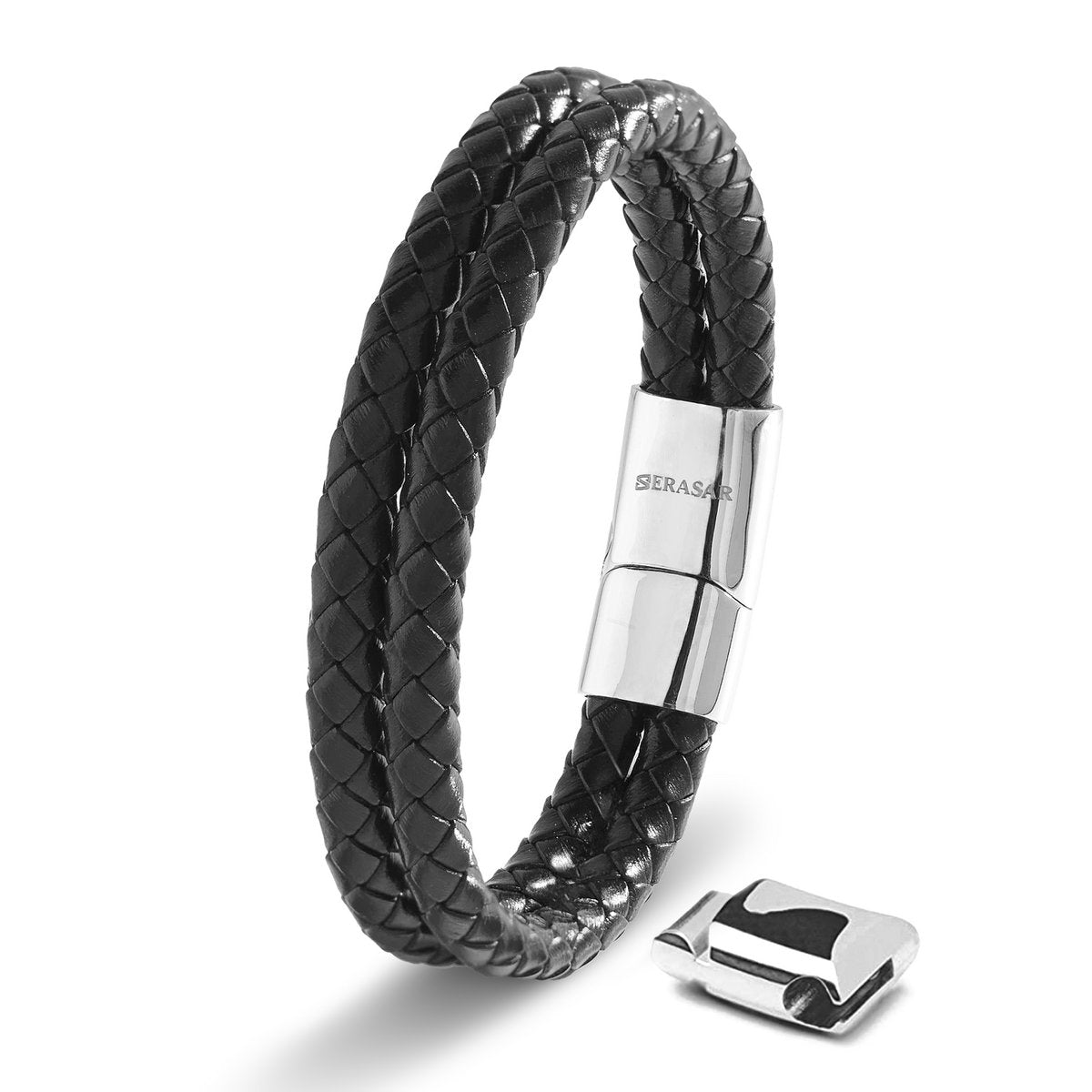 Lederarmband "Double"