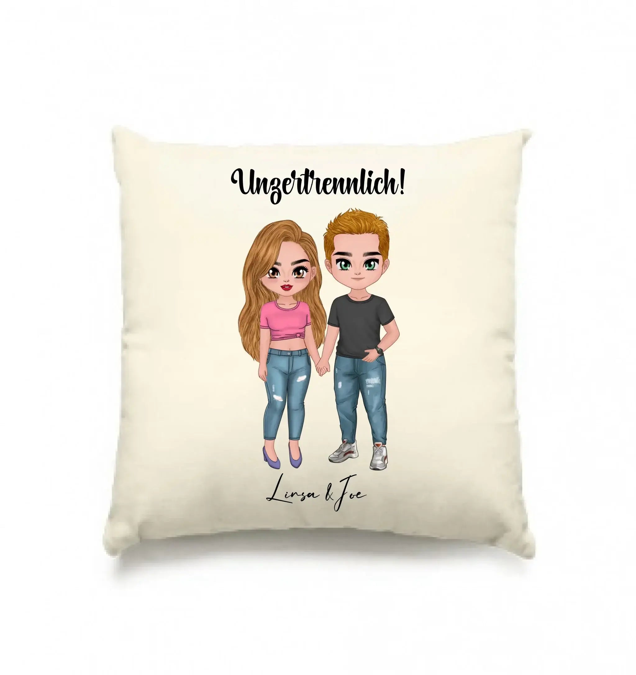 5in1: Cute People Design - Kissen 40x40 cm