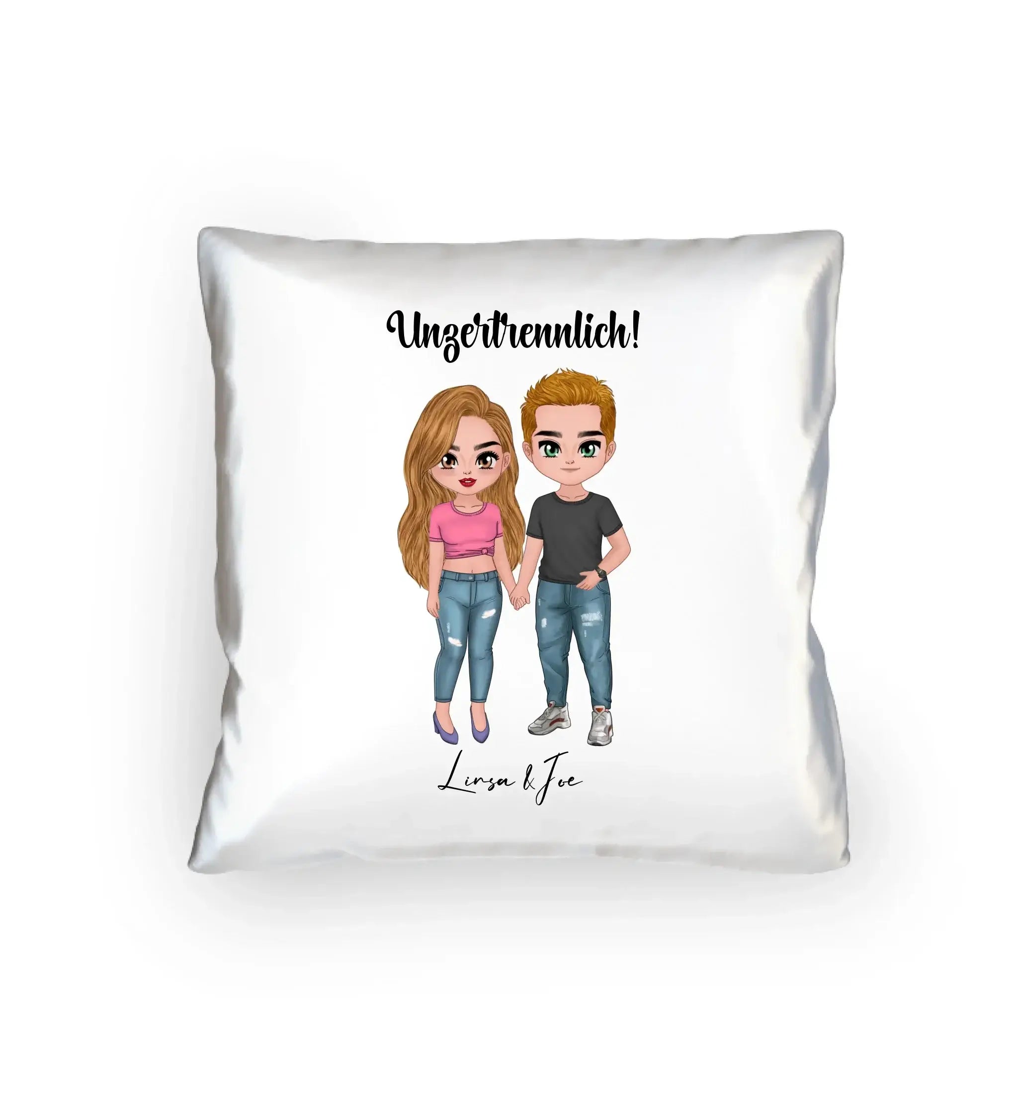 5in1: Cute People Design - Kissen 40x40 cm