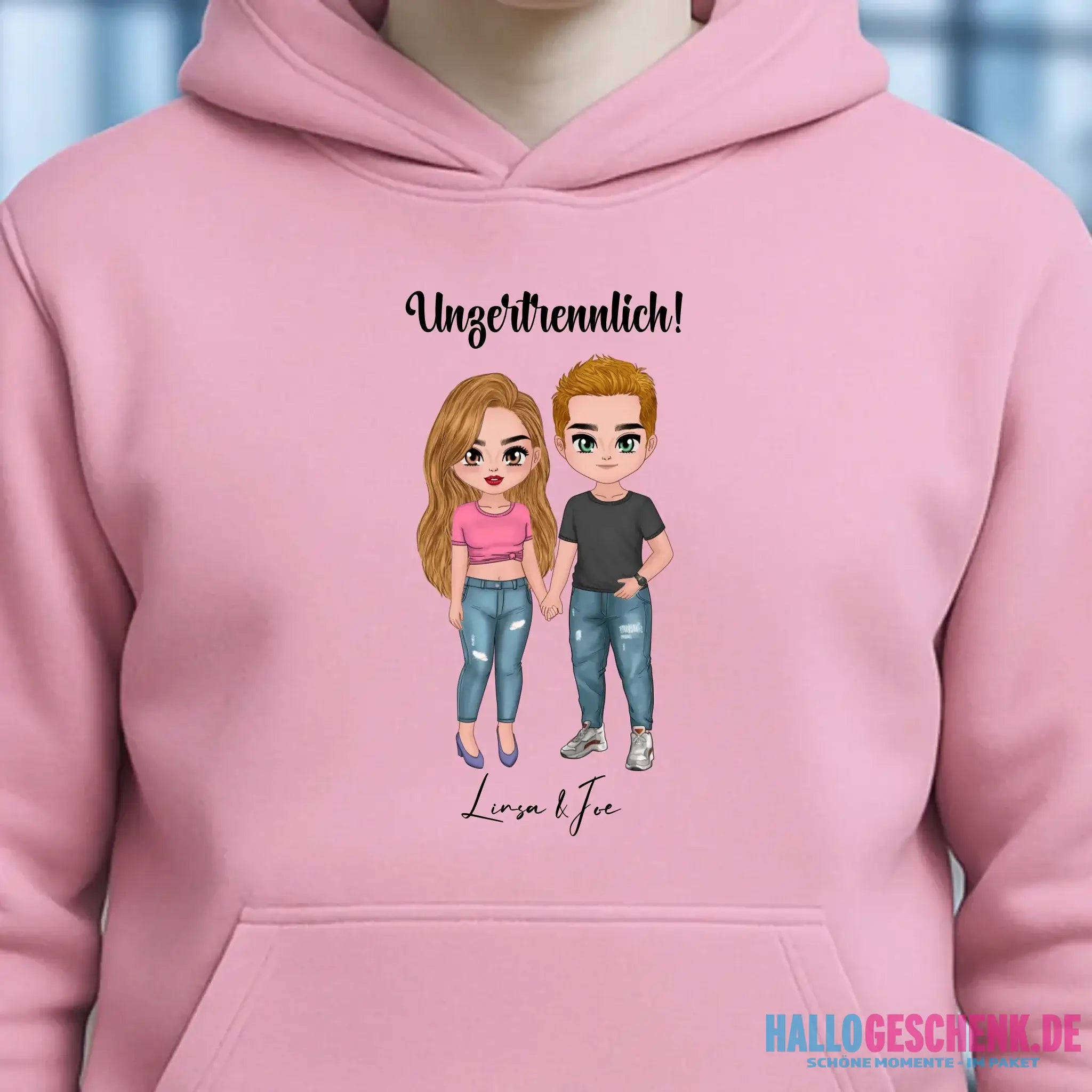 5in1: Cute People Design - Unisex Premium Hoodie XS-5XL aus Bio-Baumwolle für Damen & Herren