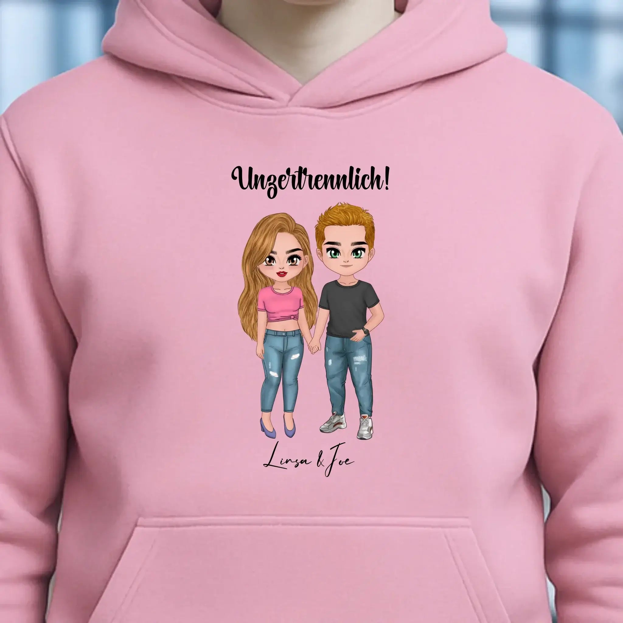 5in1: Cute People Design - Unisex Premium Hoodie XS-5XL aus Bio-Baumwolle für Damen & Herren
