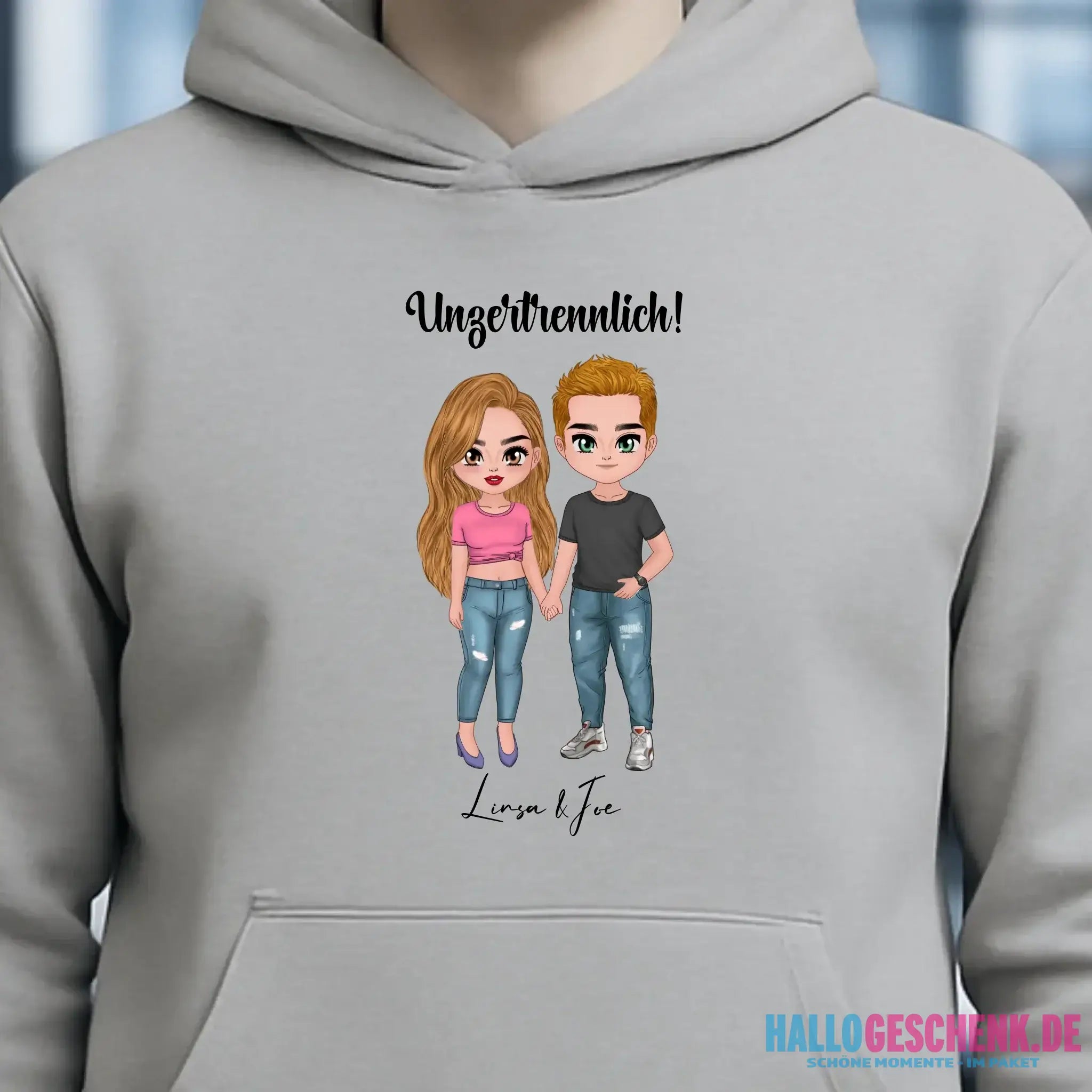 5in1: Cute People Design - Unisex Premium Hoodie XS-5XL aus Bio-Baumwolle für Damen & Herren