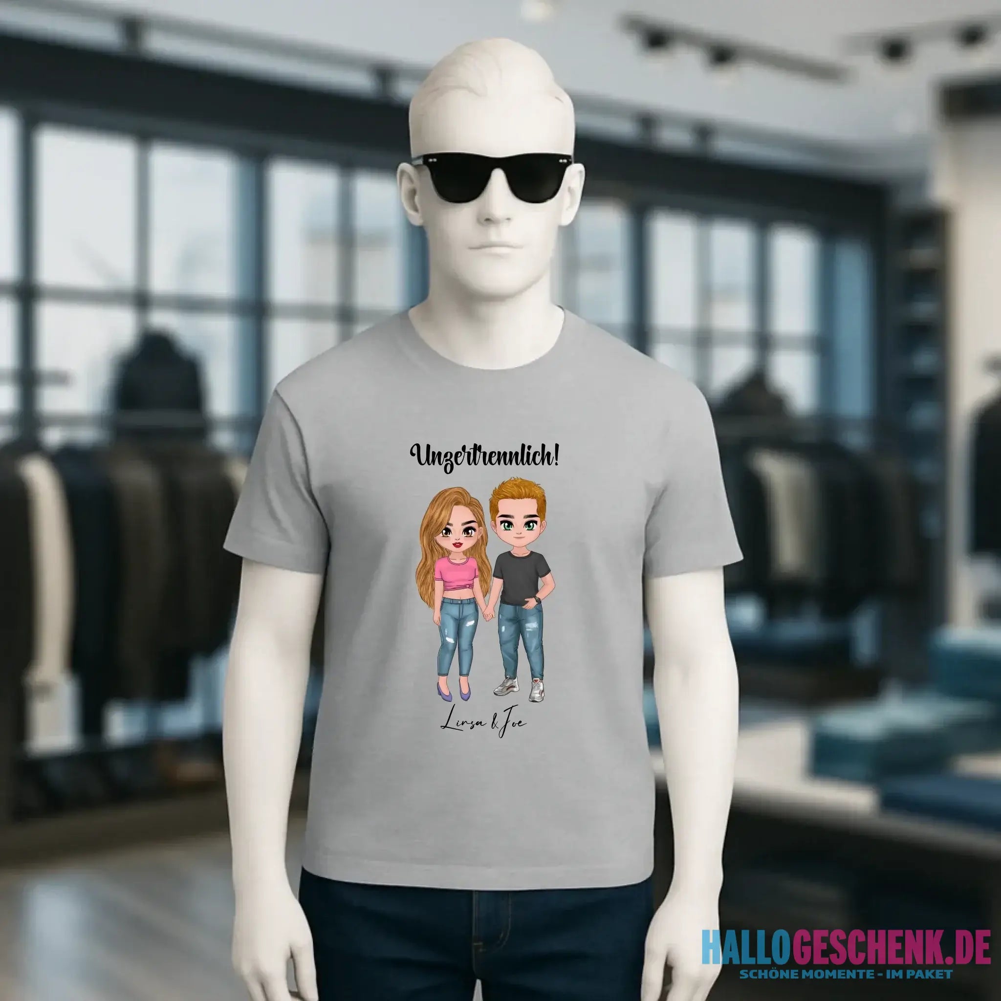 5in1: Cute People Design - Unisex Premium T-Shirt XS-5XL aus Bio-Baumwolle für Damen & Herren