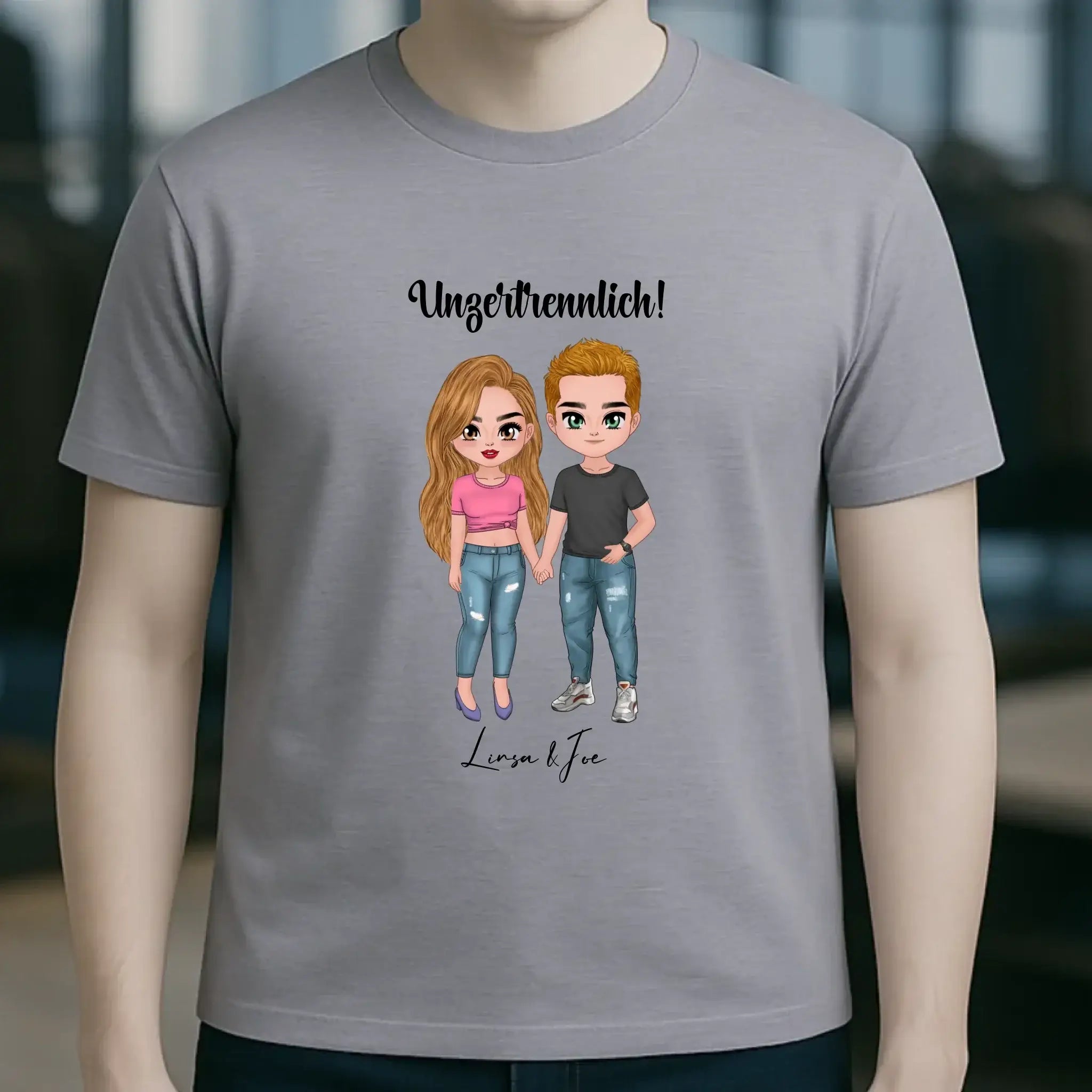 5in1: Cute People Design - Unisex Premium T-Shirt XS-5XL aus Bio-Baumwolle für Damen & Herren