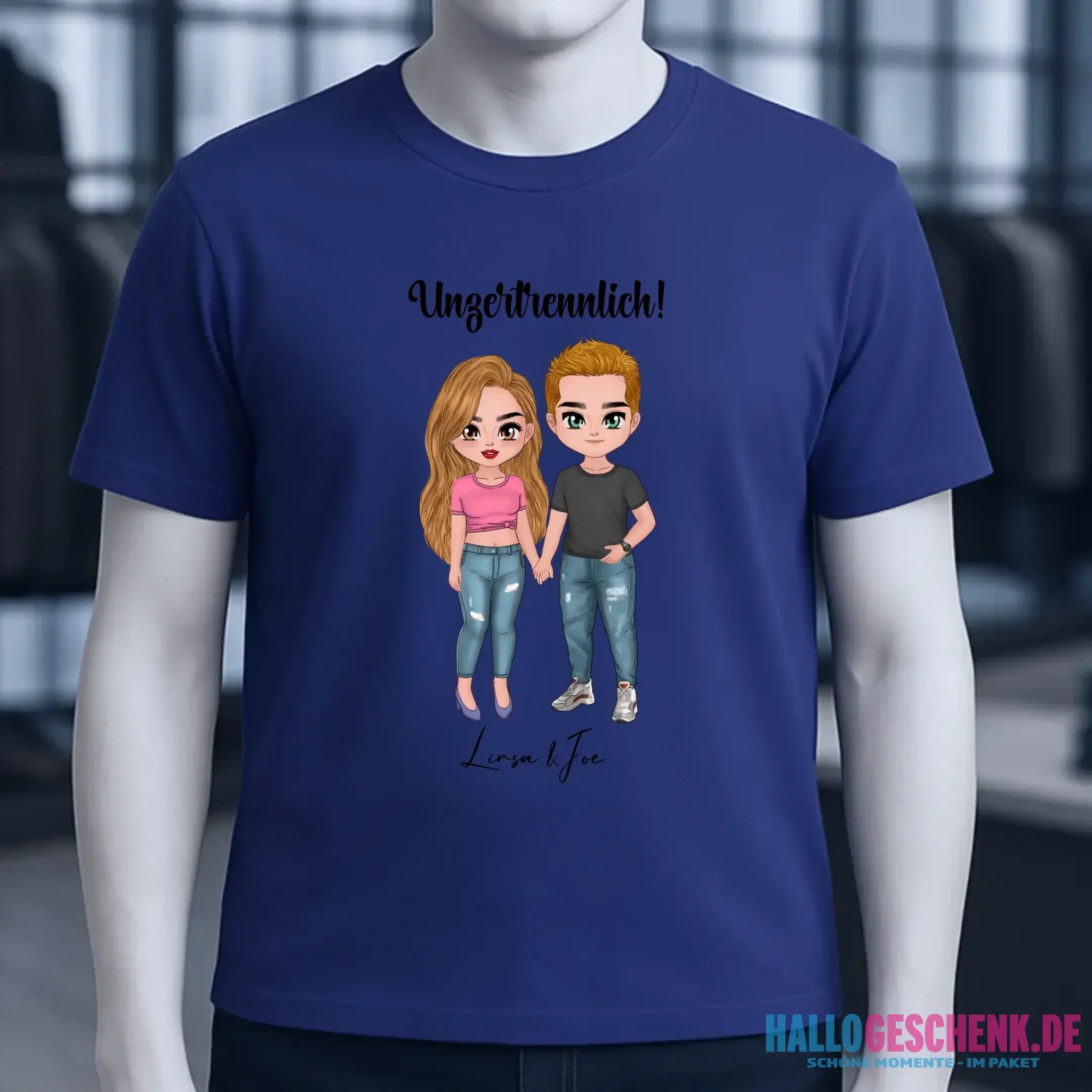 5in1: Cute People Design - Unisex Premium T-Shirt XS-5XL aus Bio-Baumwolle für Damen & Herren