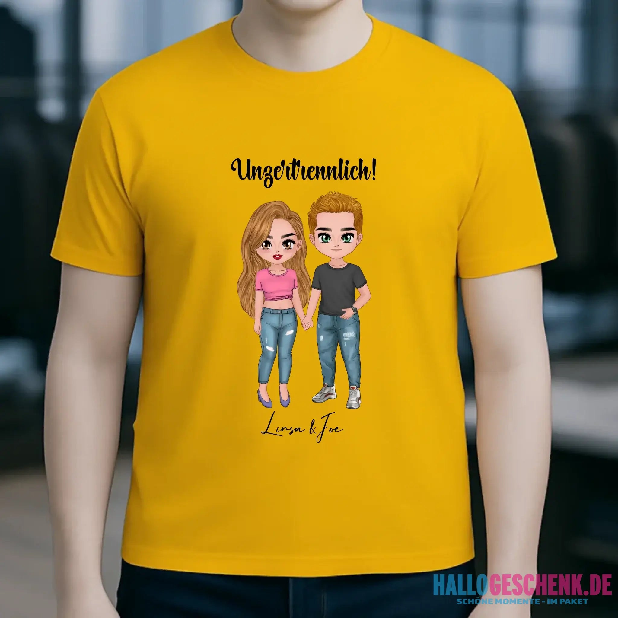 5in1: Cute People Design - Unisex Premium T-Shirt XS-5XL aus Bio-Baumwolle für Damen & Herren