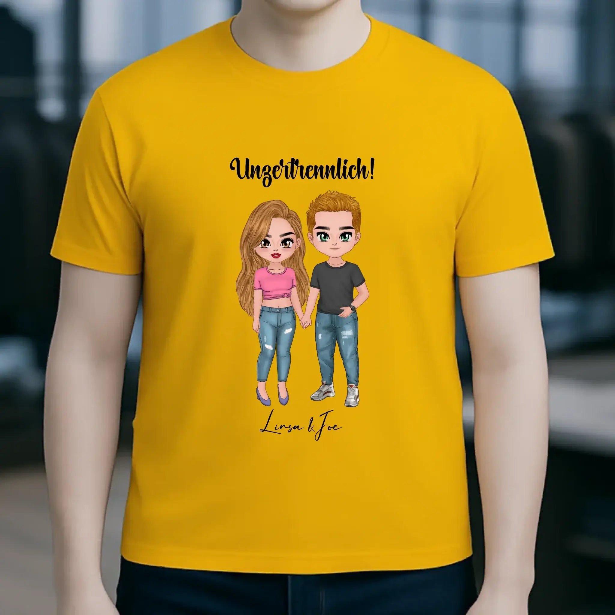 5in1: Cute People Design - Unisex Premium T-Shirt XS-5XL aus Bio-Baumwolle für Damen & Herren
