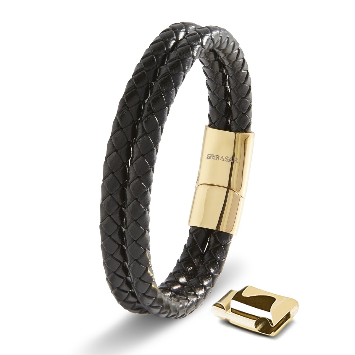 Lederarmband "Double"