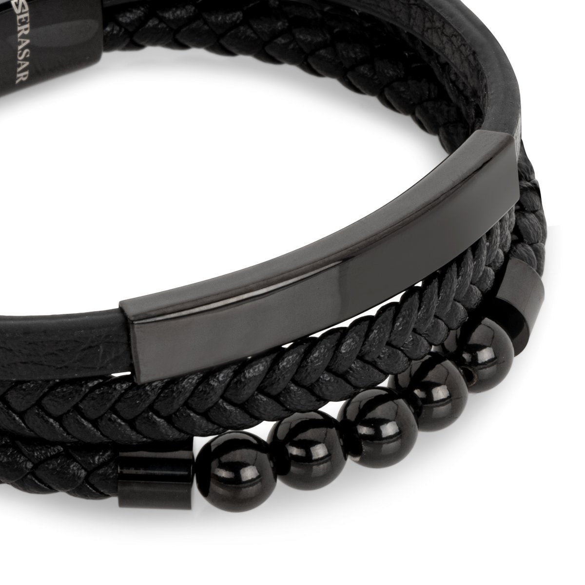 Lederarmband „Perle“