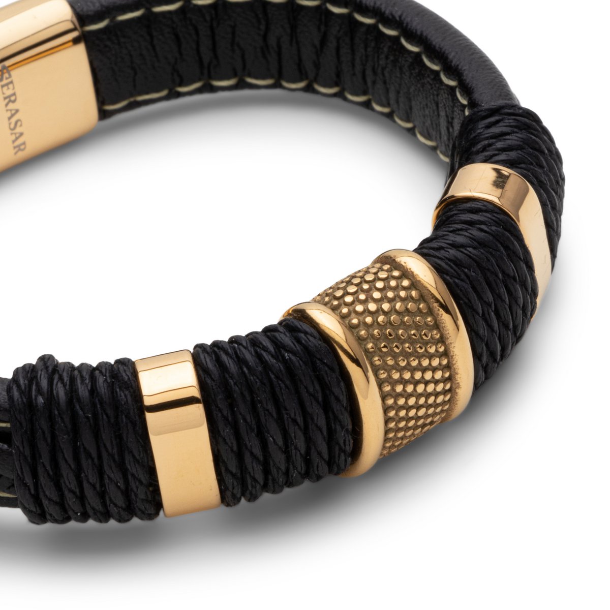 Lederarmband „Ring“