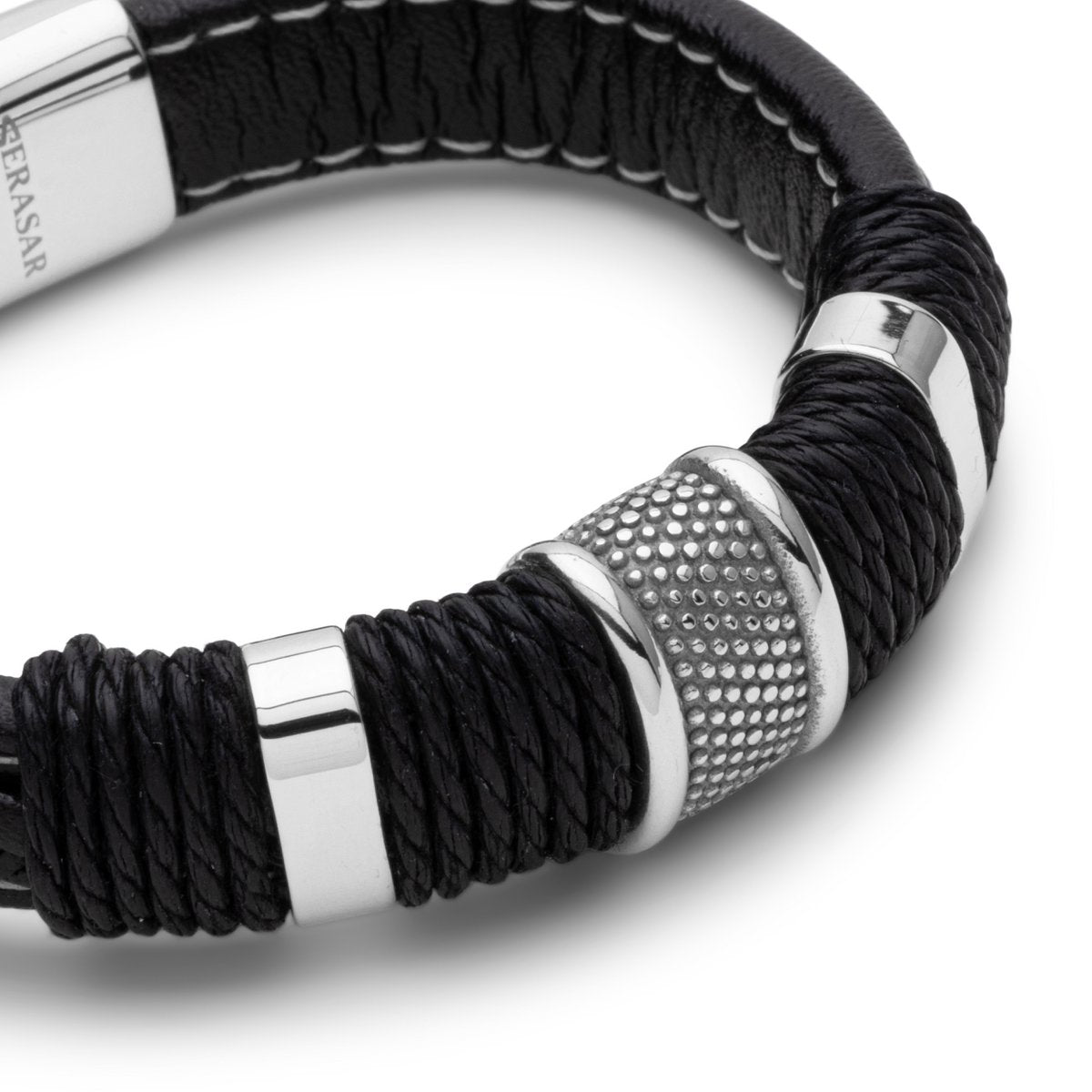 Lederarmband „Ring“