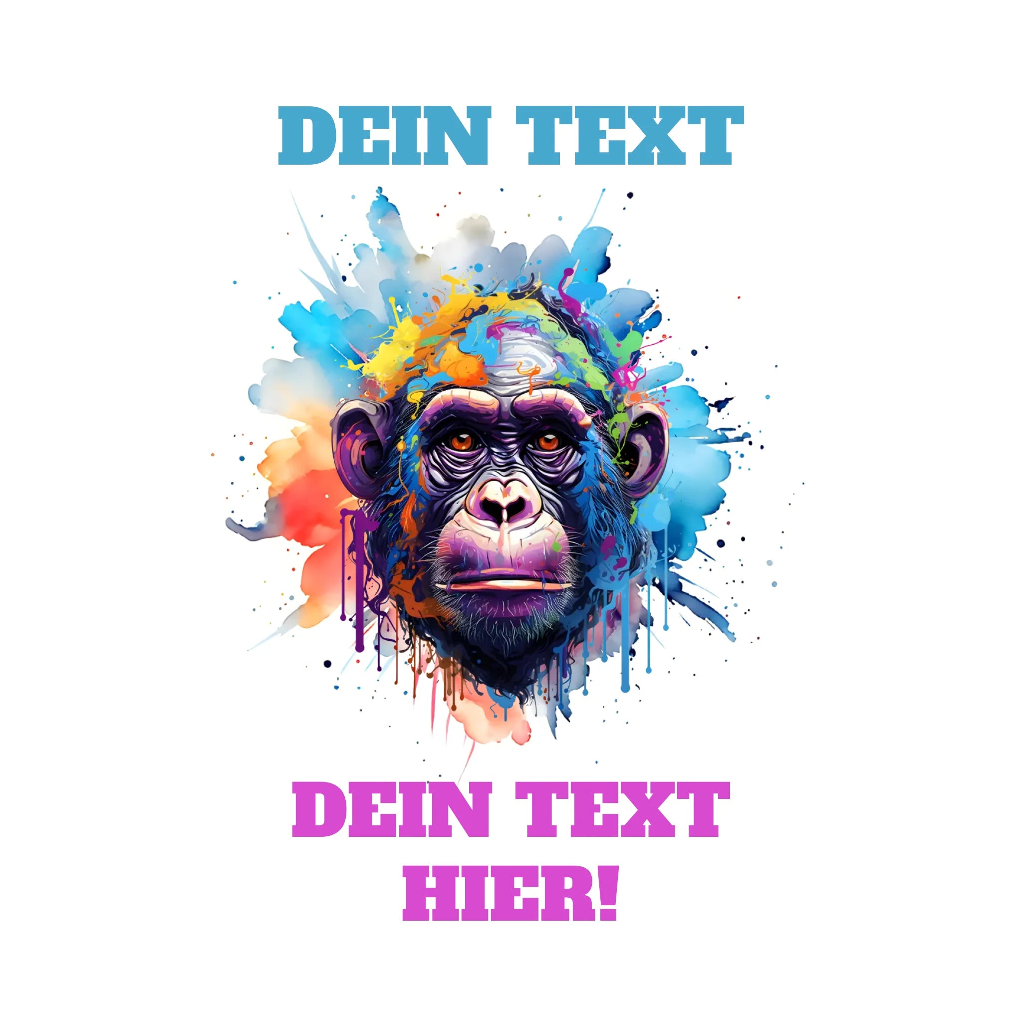 MIX-IT-DESIGNER Motivauswahl • STICKER 20x20cm Aufkleber • personalisiert