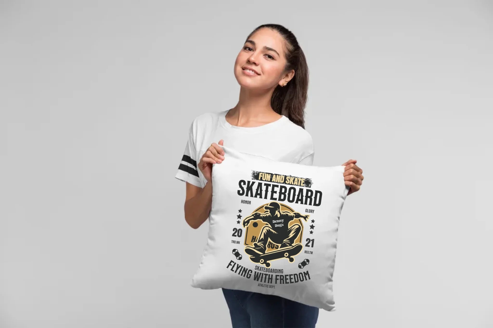 8in1-Kollektion: Skater + Wunschtext • Skateboard • personalisiert • diverse Artikel