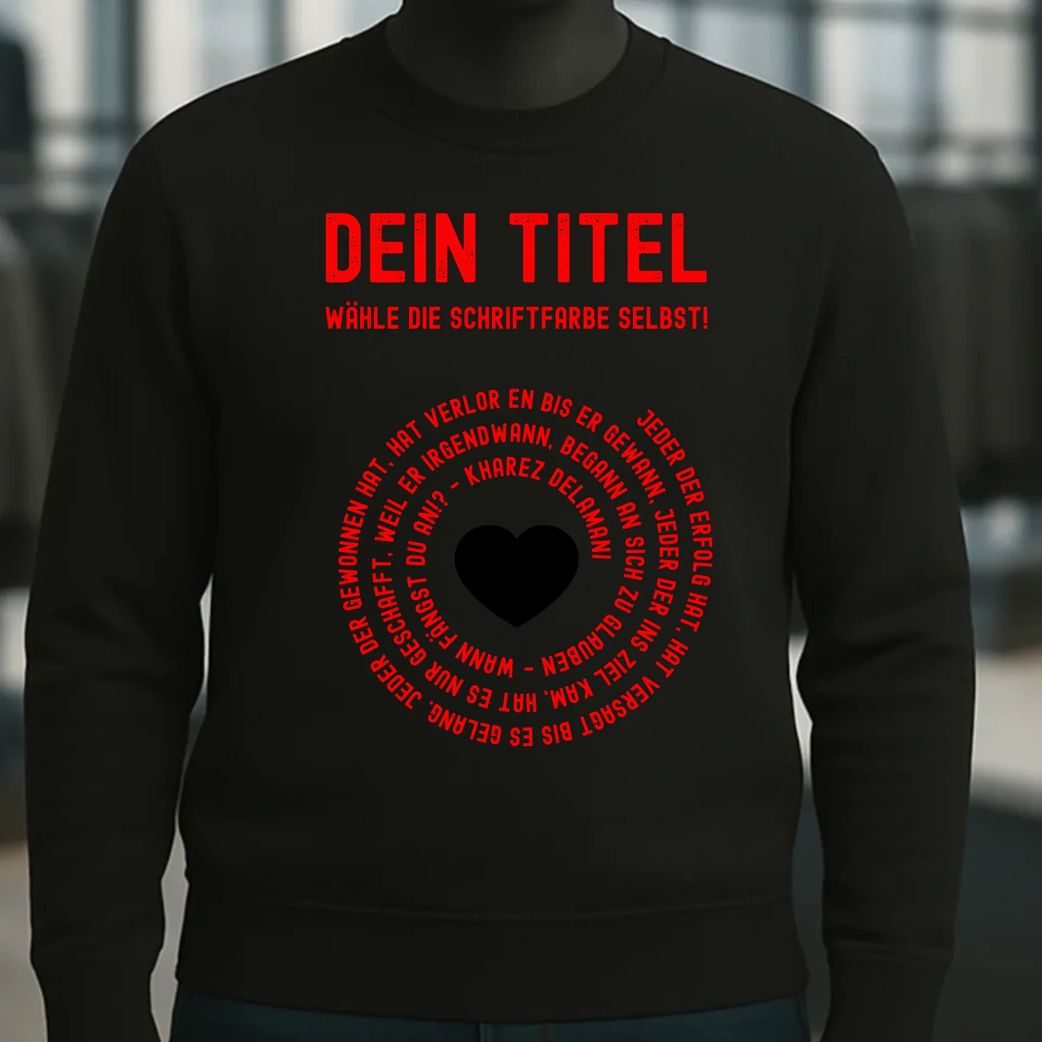 8in1-Kollektion: Dein Text im Kreis • personalisiert • diverse Artikel
