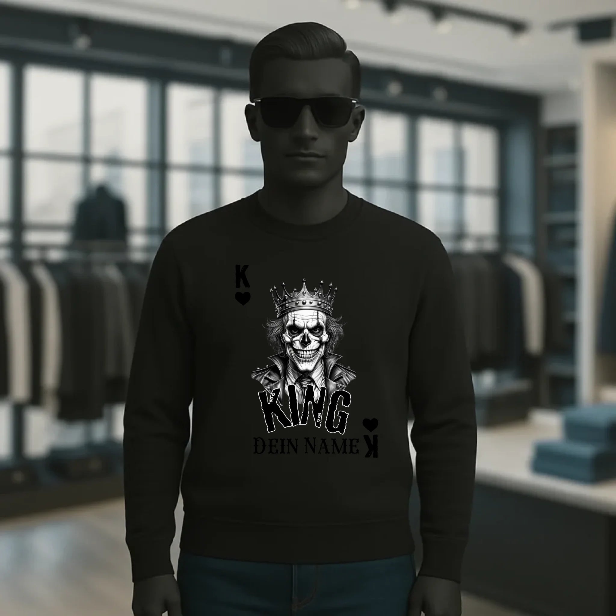 6in1-Kollektion: Poker King + Wunschtext • personalisiert • diverse Artikel